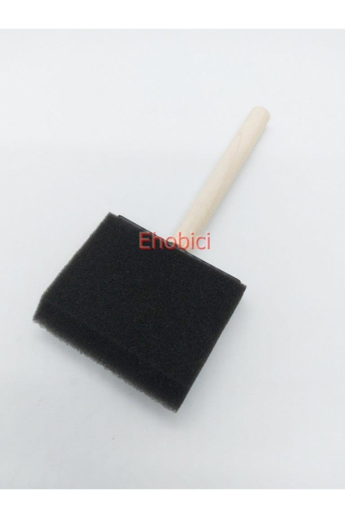 Cenova Art Vernik Fırçası 906 Siyah Sünger Fırça 7,5cm