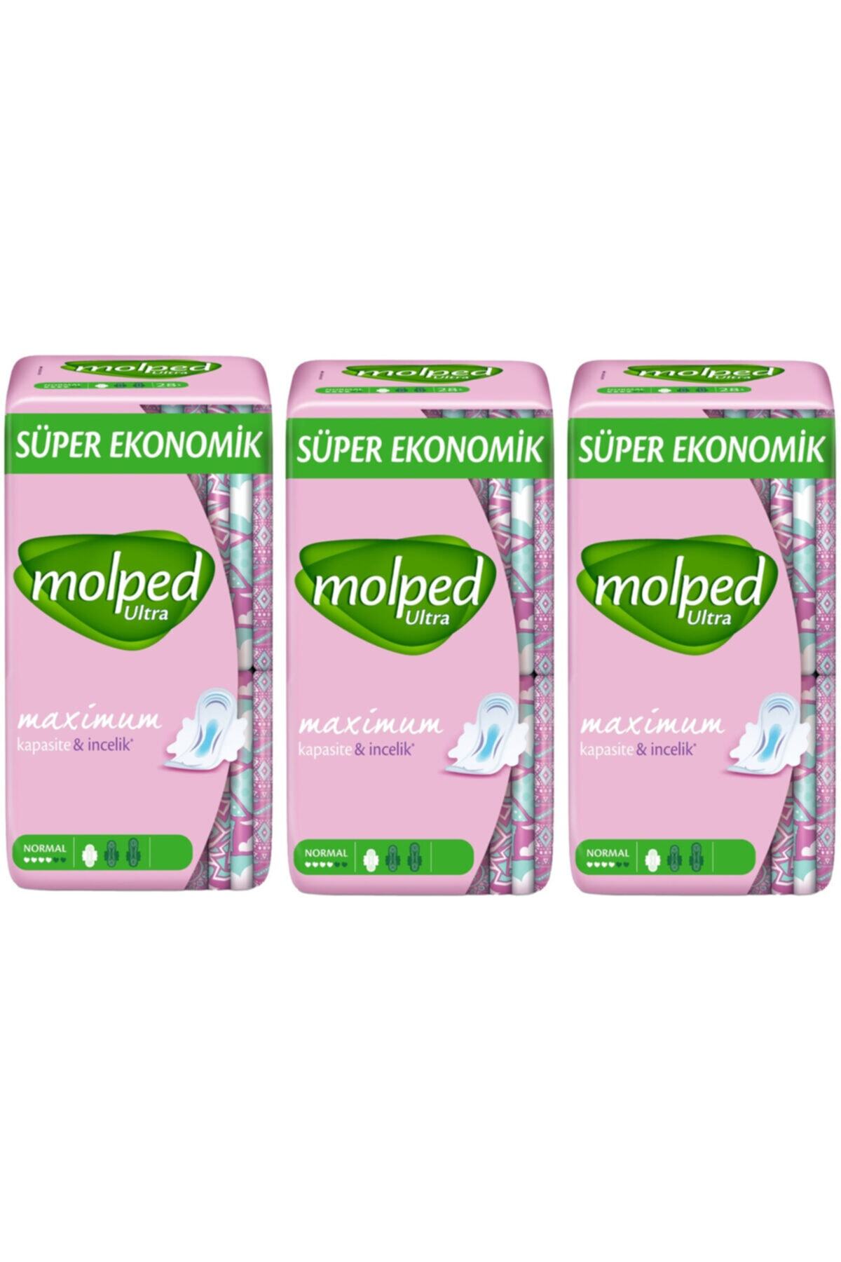 Molped Ultra Süper Ekonomik 3 Adet 26'lı Ped