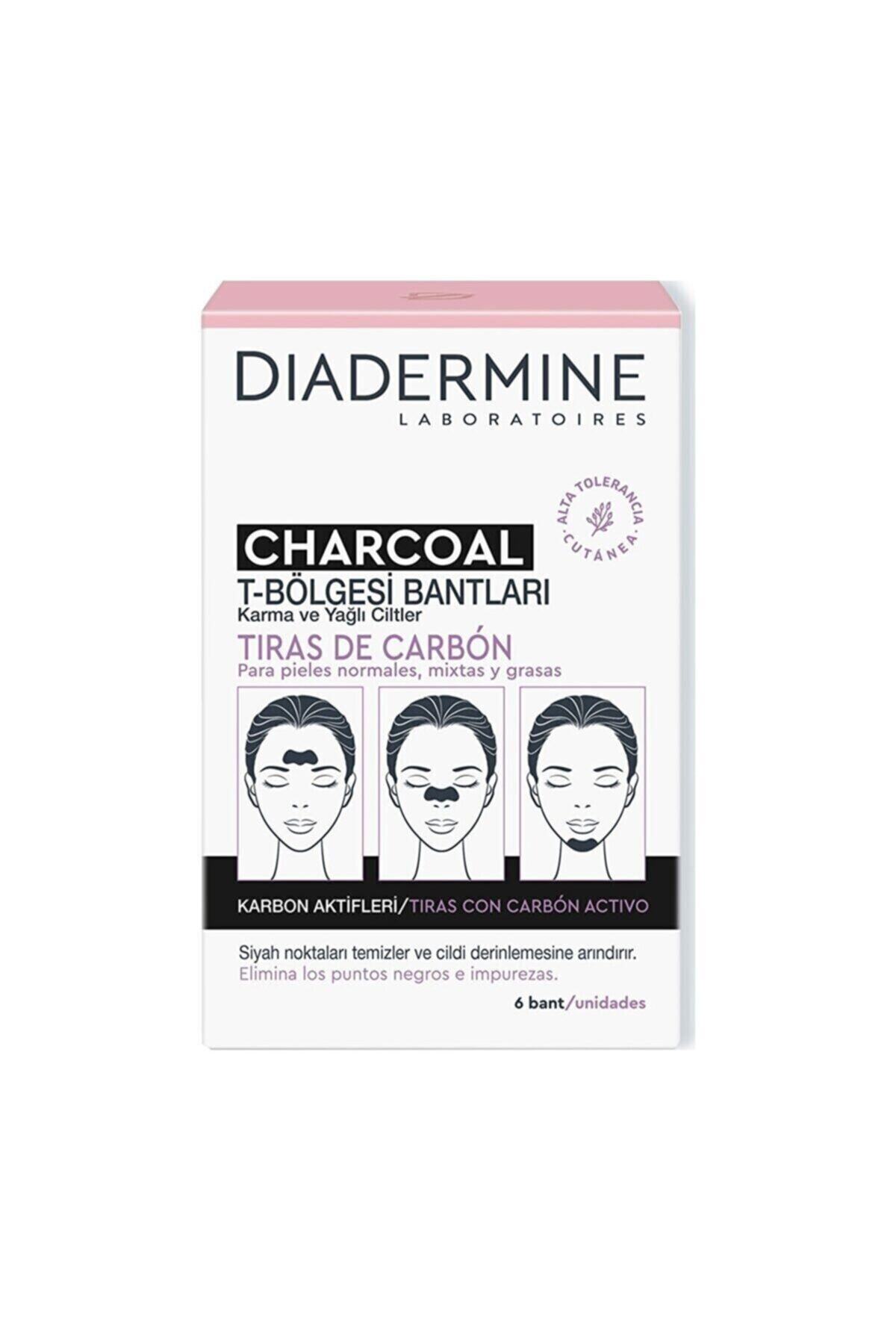 Diadermine Charcoal T-bölgesi Bantları 6'lı