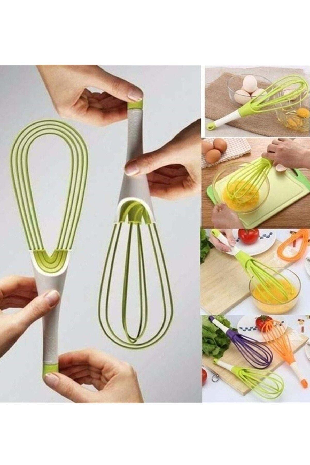 SİLİCA Katlanabilir Silikon Çırpıcı