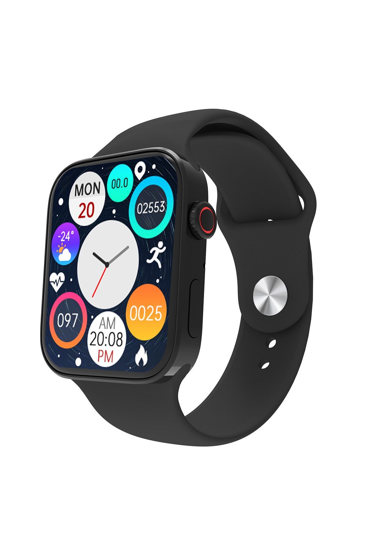 SMARTEST Watch N76 Series7 Smartwatch Yeni Kasa Çift Tuş Aktif Konuşma Özellikli Türkçe Son Sürüm Akıllı Saat
