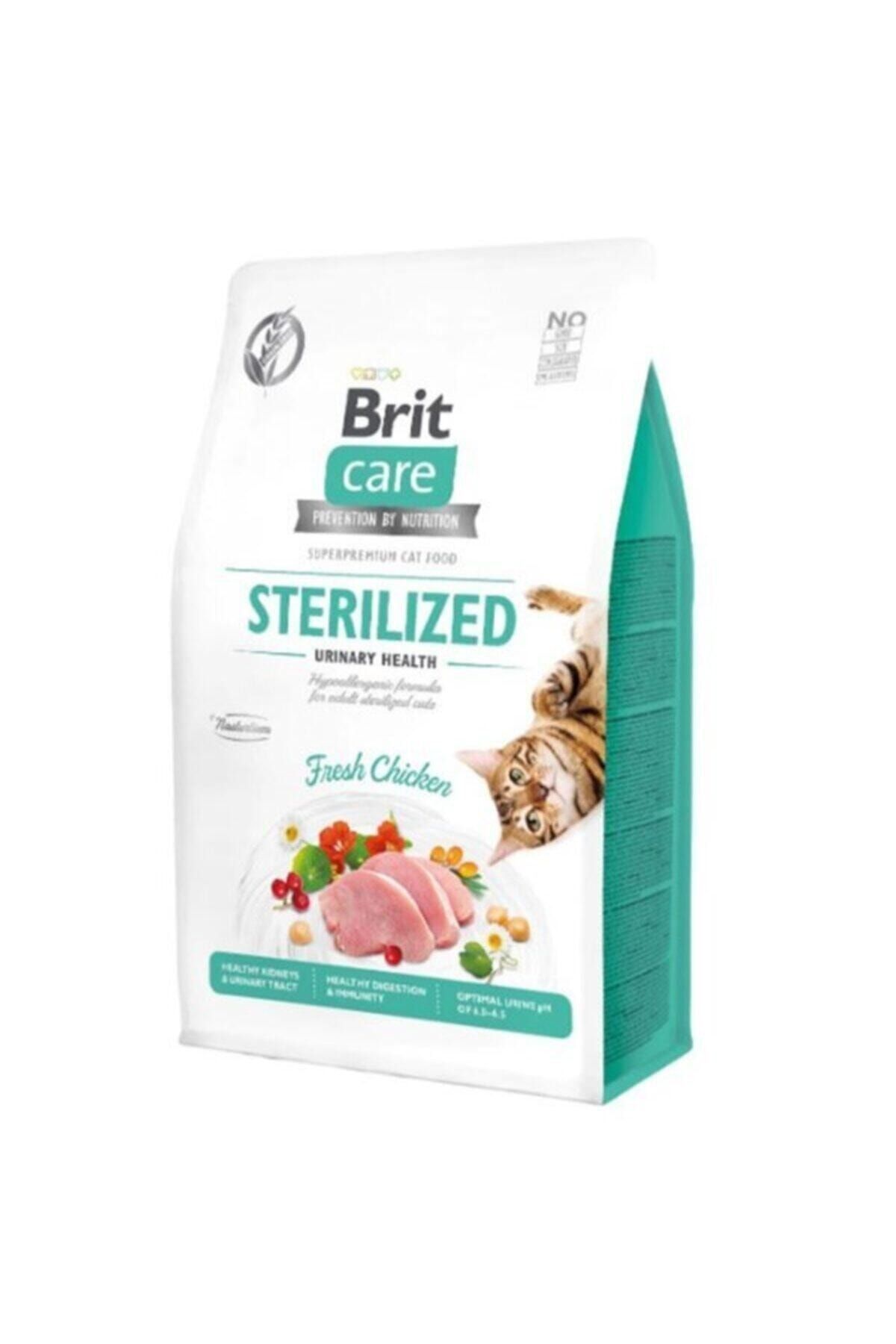 Brit Care Hipoalerjenik Sterilized Urinary Tahılsız Tavuklu Kısırlaştırılmış Kedi Maması 400 Gr