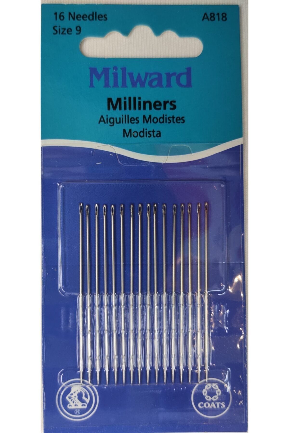 ATMACA TUHAFİYE Sivri Uçlu Çelik Dikiş Iğnesi No:9