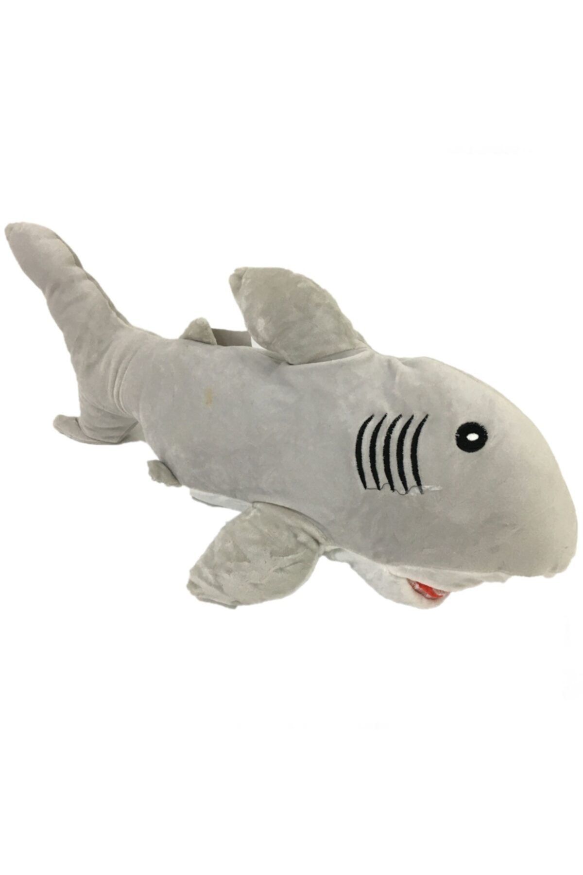 şirin toys hediyelik Beyaz Köpekbalığı Peluş 55 cm