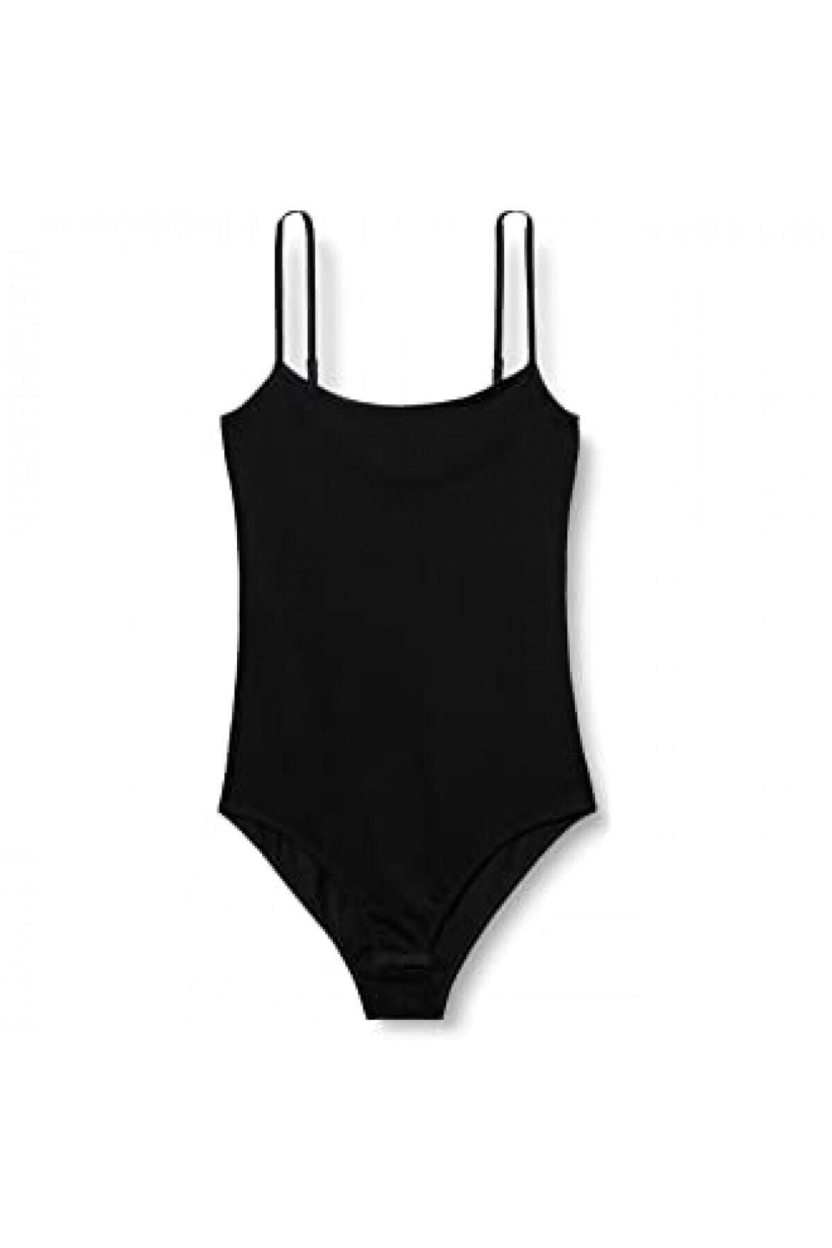 Feelline 6'lı Paket Ip Askılı Kadın Çıtçıtlı Body