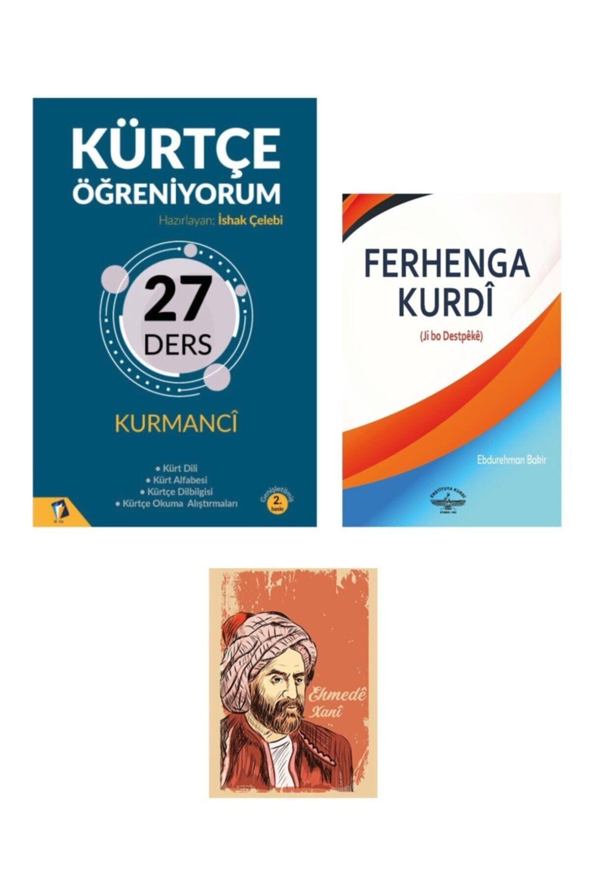 Dara Yayınları Kürtçe Öğreniyorum - Kürtçe Sözlük - Ferheng - Kürtçe Öğrenme Seti