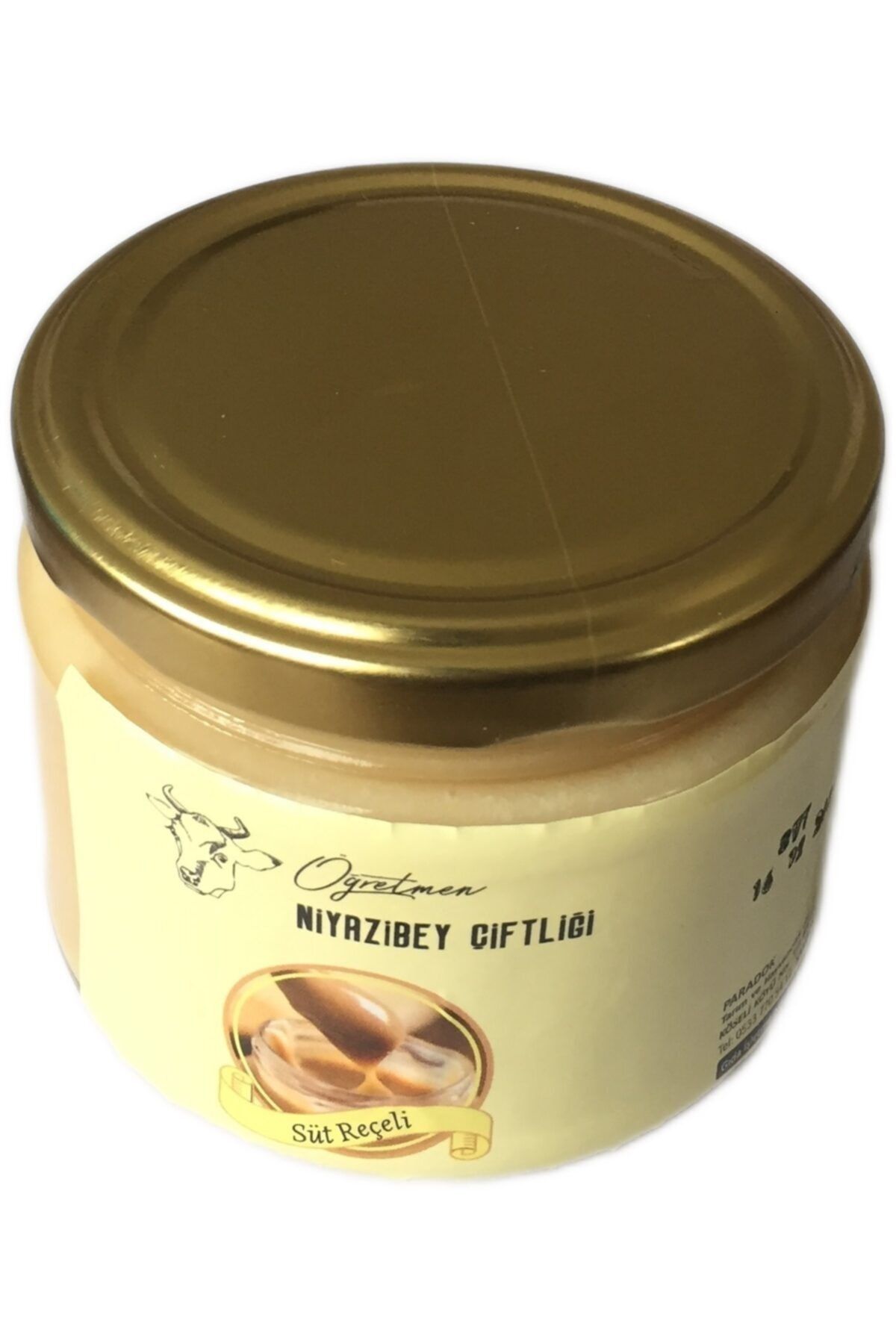 NiyaziBey Çiftliği Doğal Süt Reçeli , Köydeki Çiftlik Sütü Karameli 330 gr