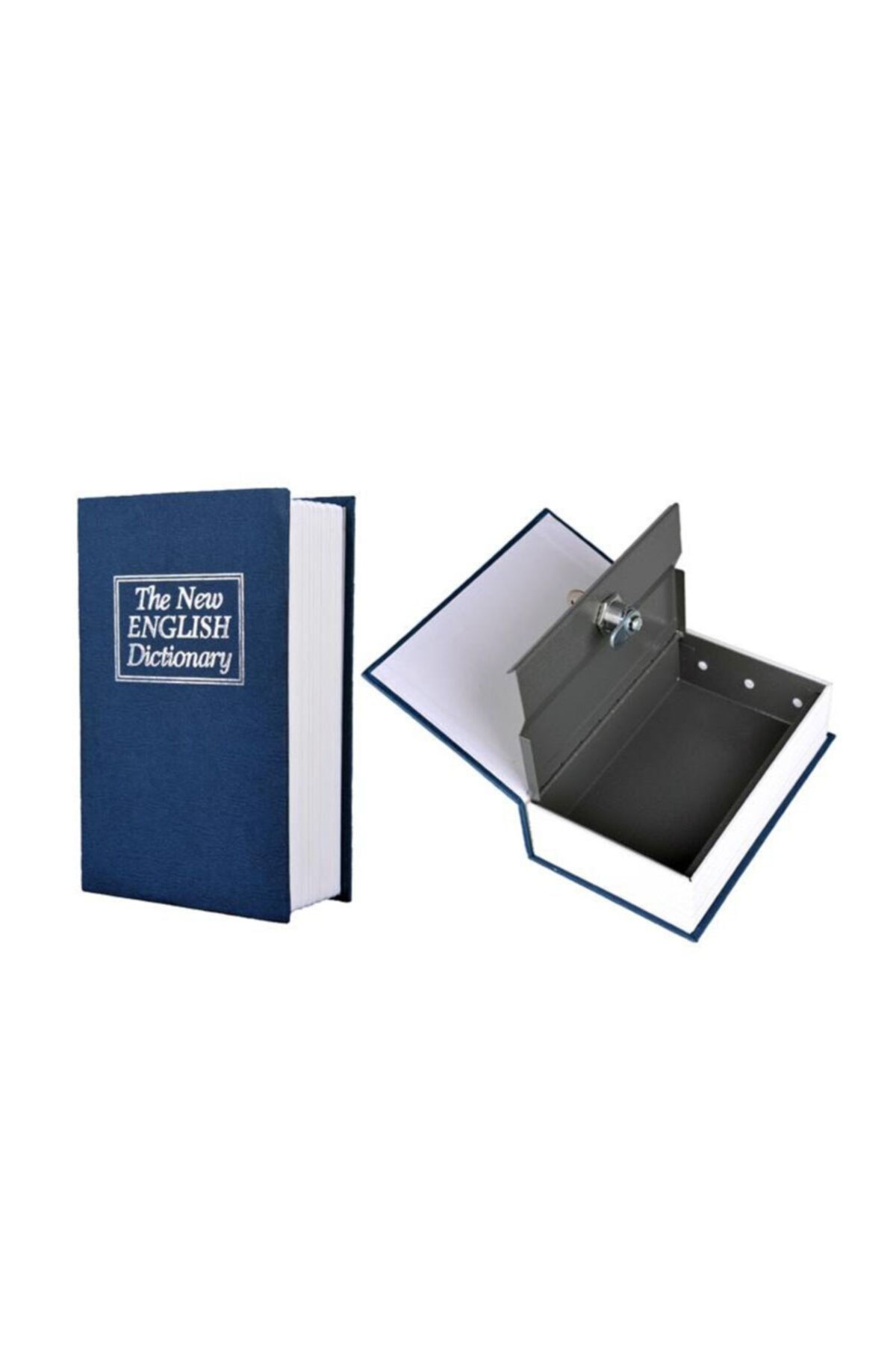 SoAndSo Kitap Görünümlü Kilitli Gizli Kasa
