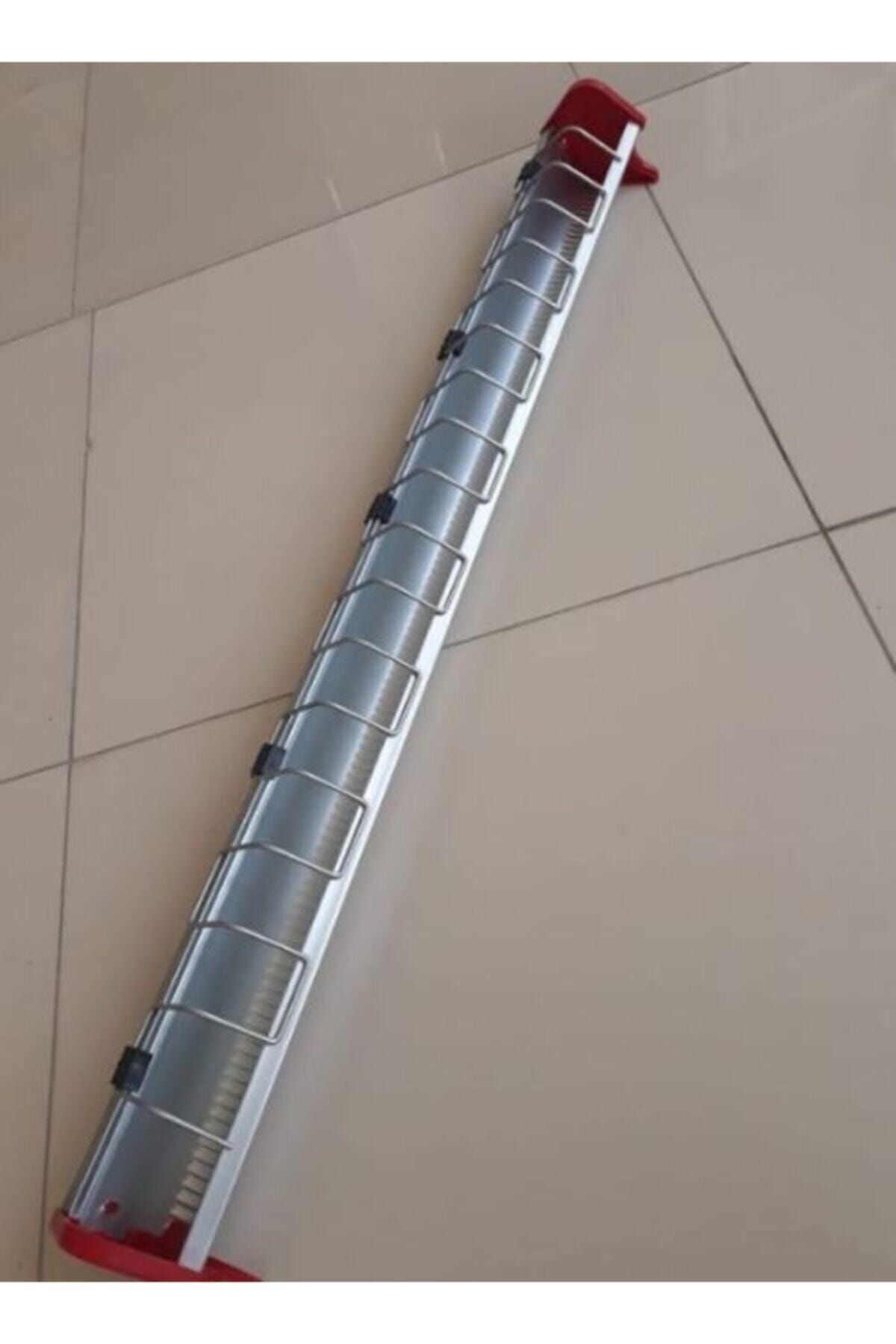 KAYA PLASTİK Güvercin & Tavuk & Civciv Yemliği Paslanmaz (100cm) (kargo Bedava