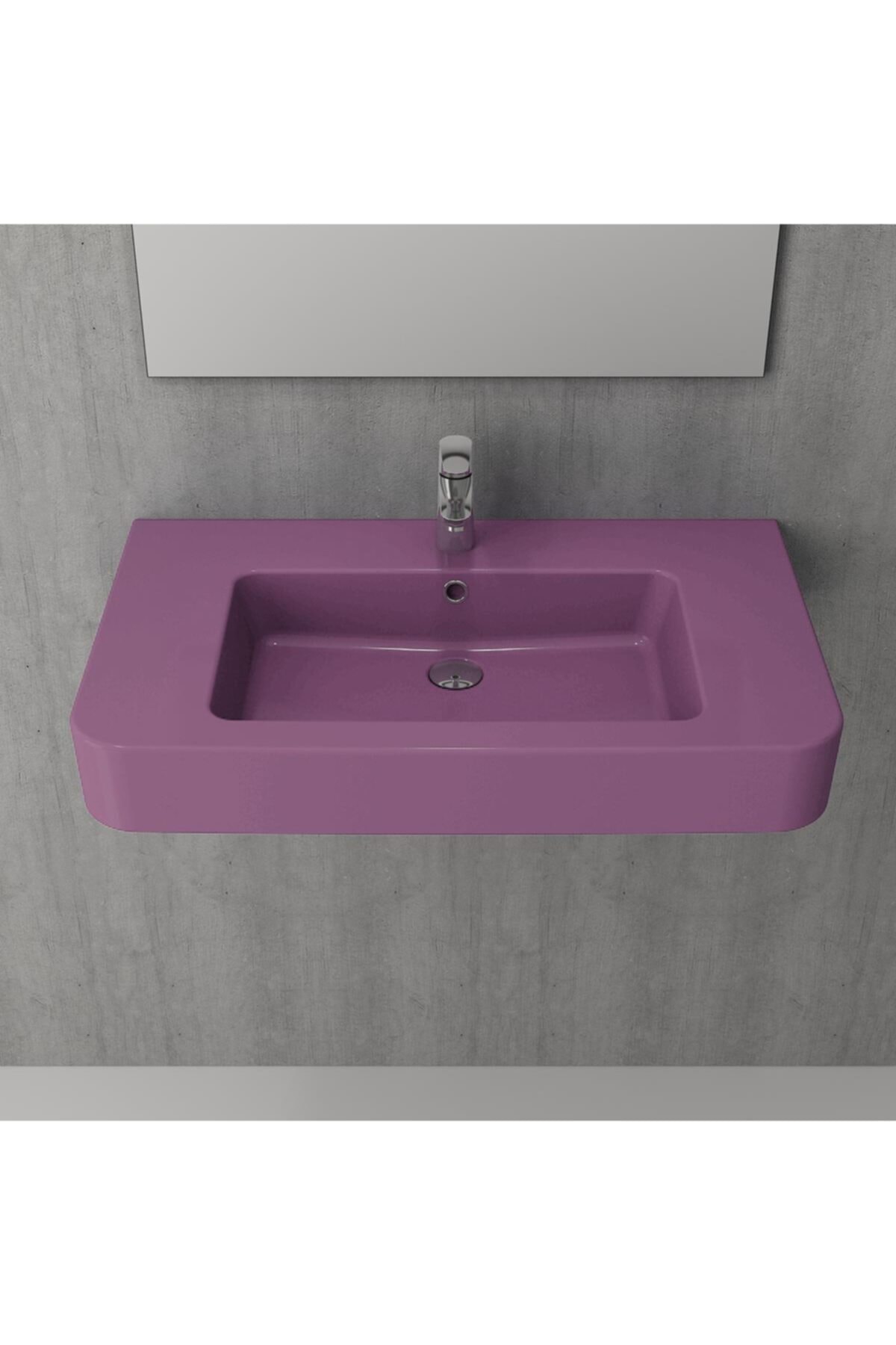 Bocchi 1124-008-0326 Parma Lavabo 85x50 Cm Vanilya