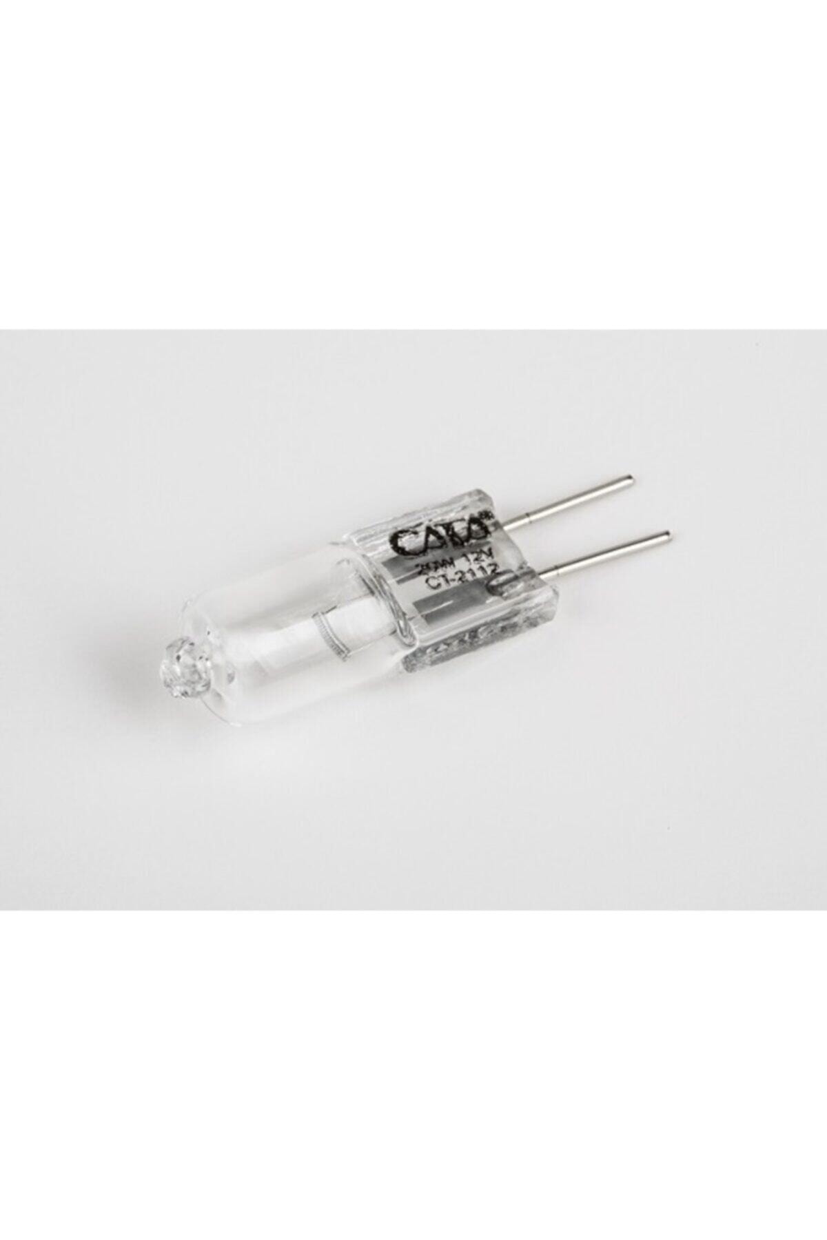 Cata Ct-2112 10'lu Paket G4 12v 20w Kapsül Halojen Ampul Glb G4 12/20 (iğne Bacaklı Kapsül Ampul)
