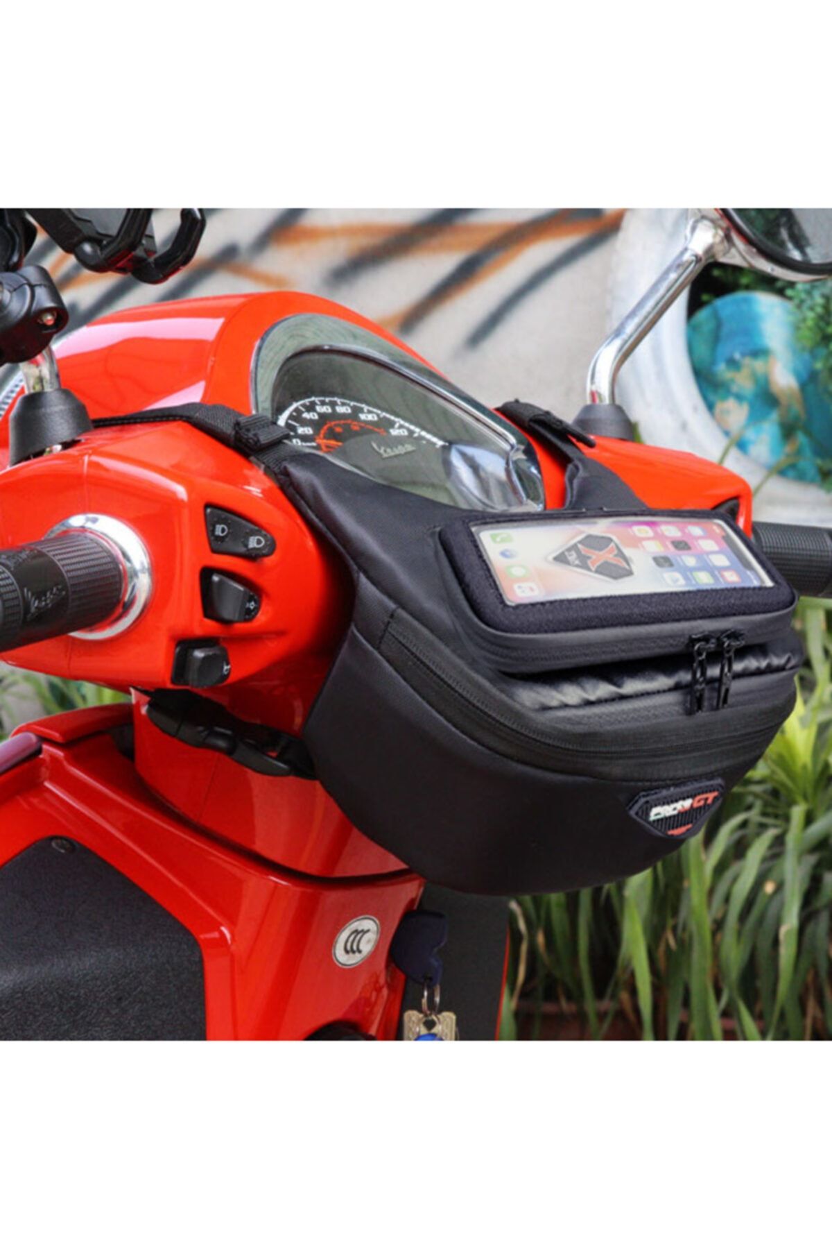 Forte GT Vespa Honda Spacy Activa Gidon Çantası