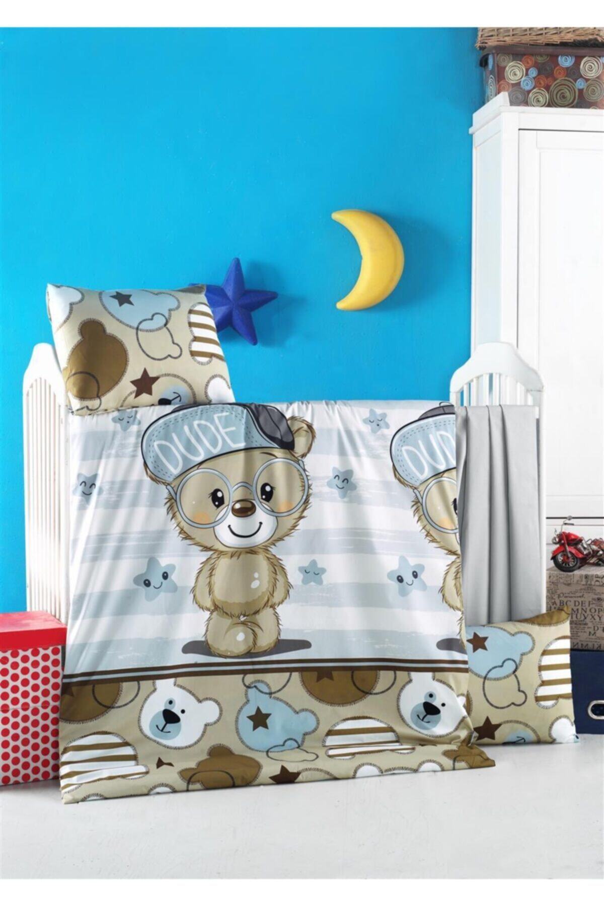 Komfort Home Bebek Uyku Seti %100 Pamuk / Bear
