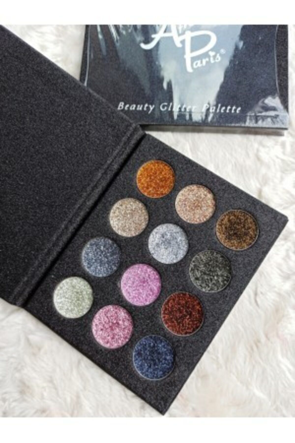 Afrodit Paris 12 Li Glitter Far Paleti