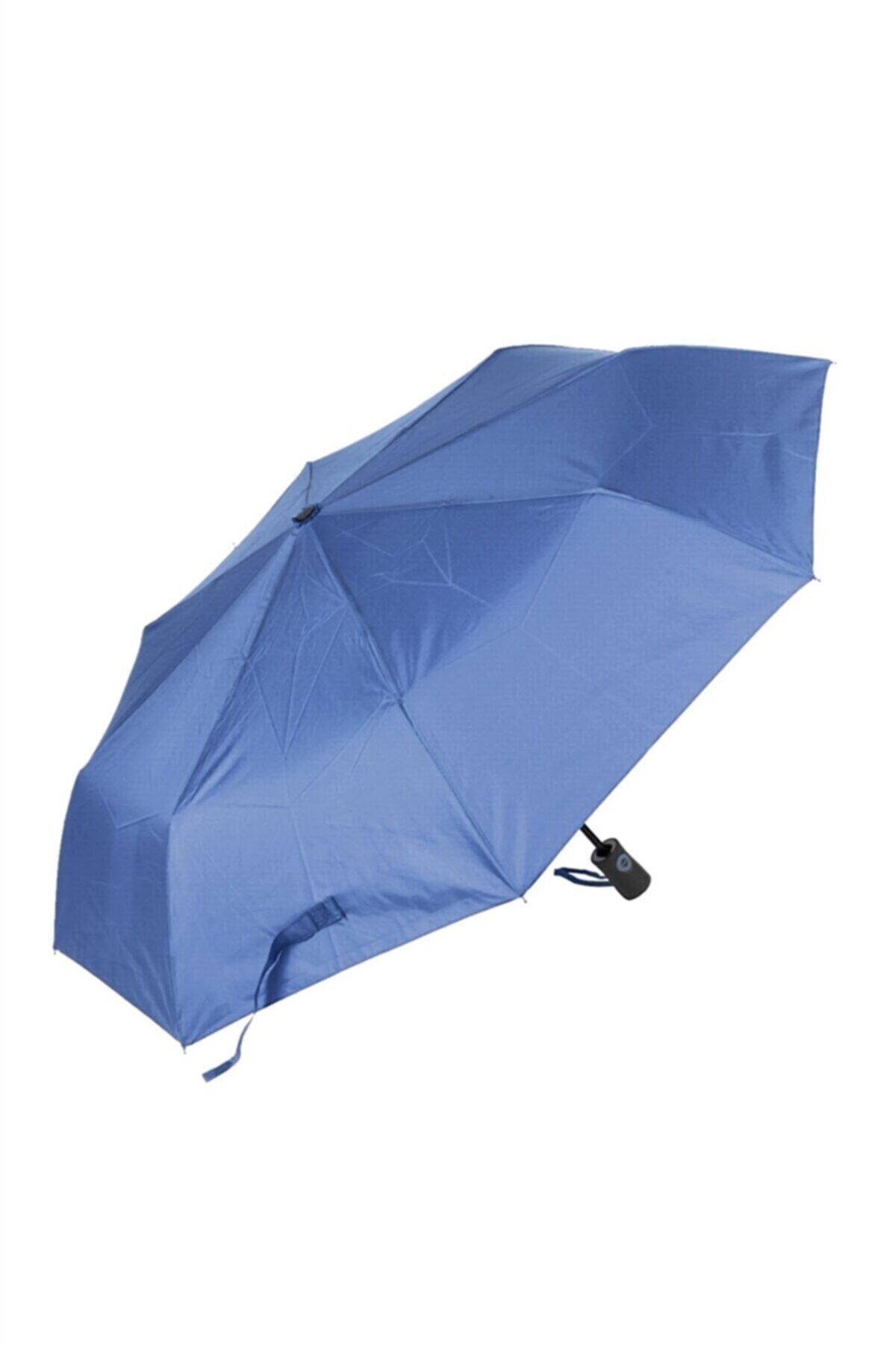 Marlux Mavi Tam Otomatik Unisex Şemsiye