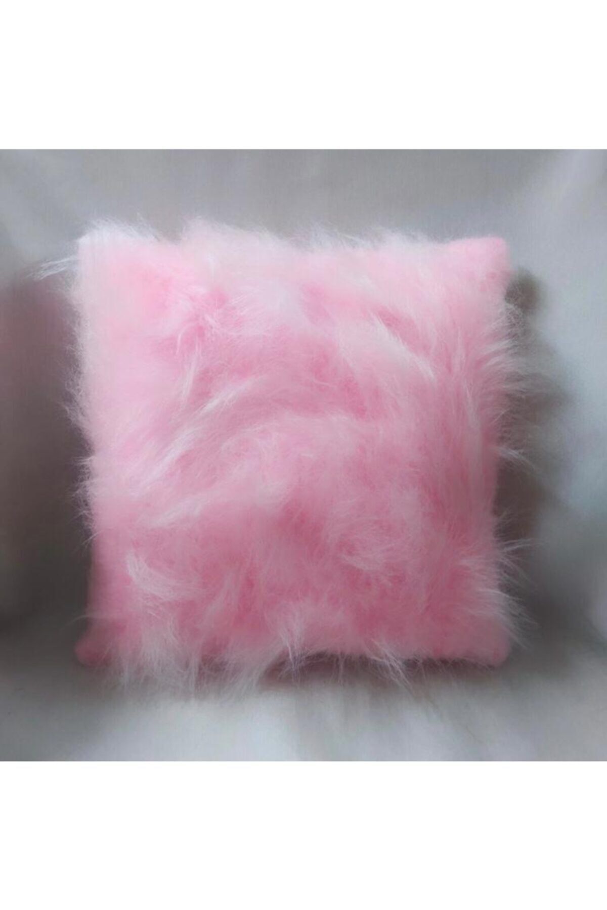 YILMAZHOME Peluş Kırlent Kılıfı - Şeker Pempesi