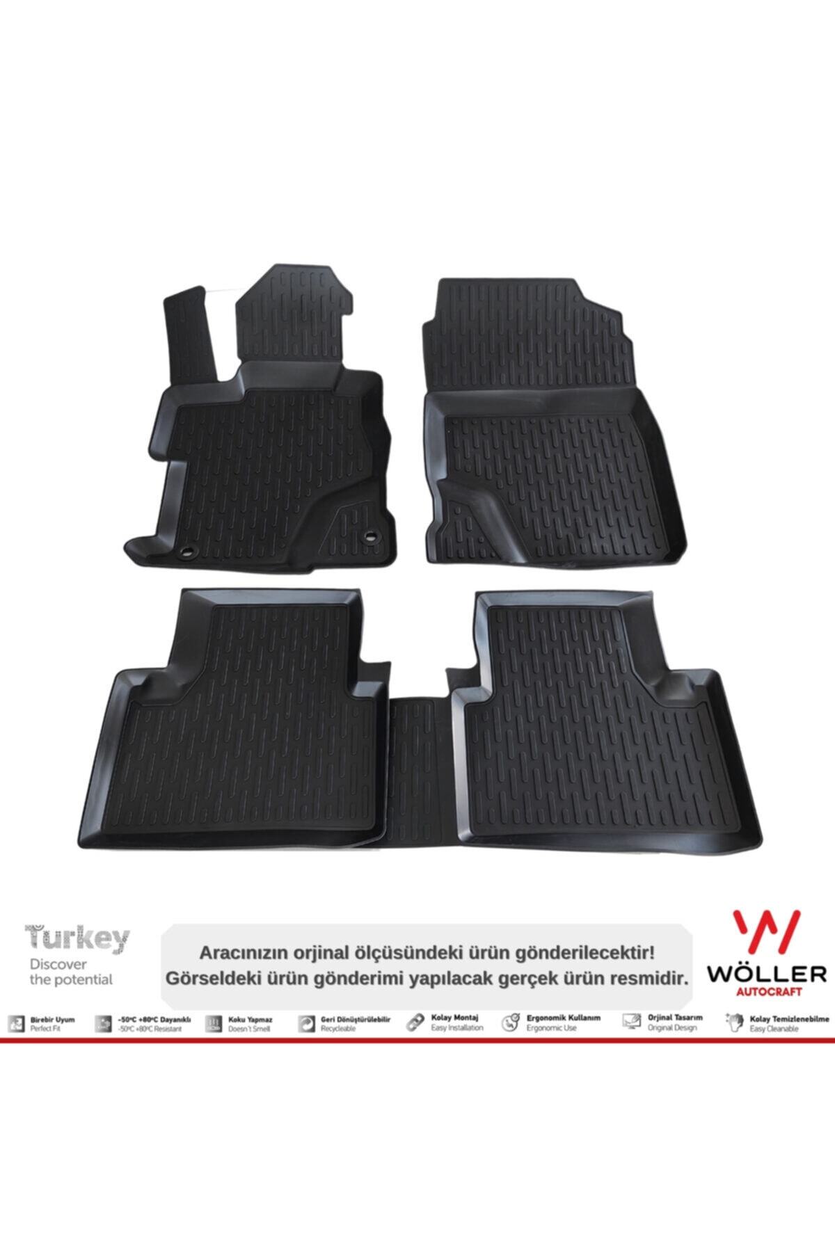wöller Honda Civic Fd6 Paspas 2006 2012 Arası 3d Havuzlu Paspas