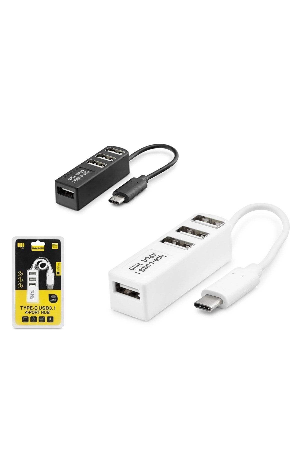 HADRON Hdx7015(152) Hub Type-c 4 Port Telefon Uyumlu