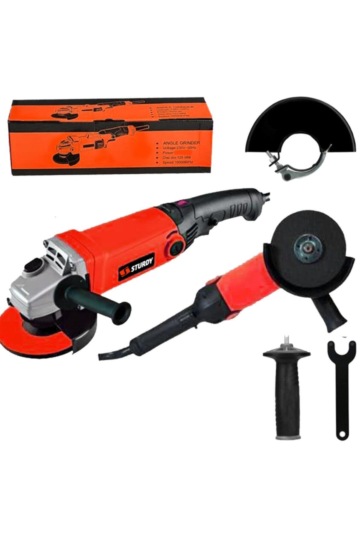 Sturdy Japan Professıonel Tools Metal Şanzıman 125 mm 3000 W Devir Ayarlı Taşlama Metal Kesim Makinası