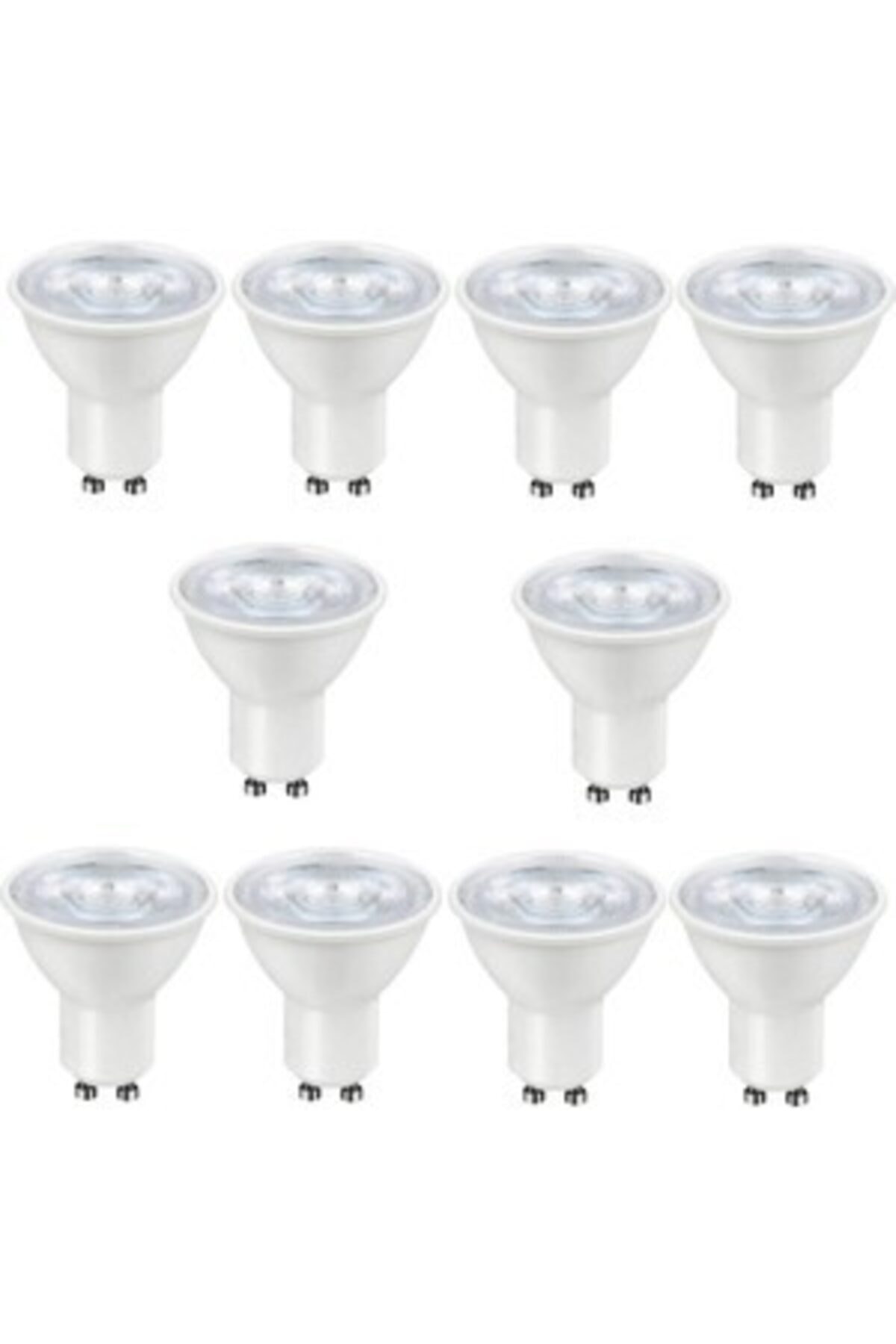 KAE 7w -gu10 Led Ampul -3000k-günışığı -600 Lümen-10lu Paket