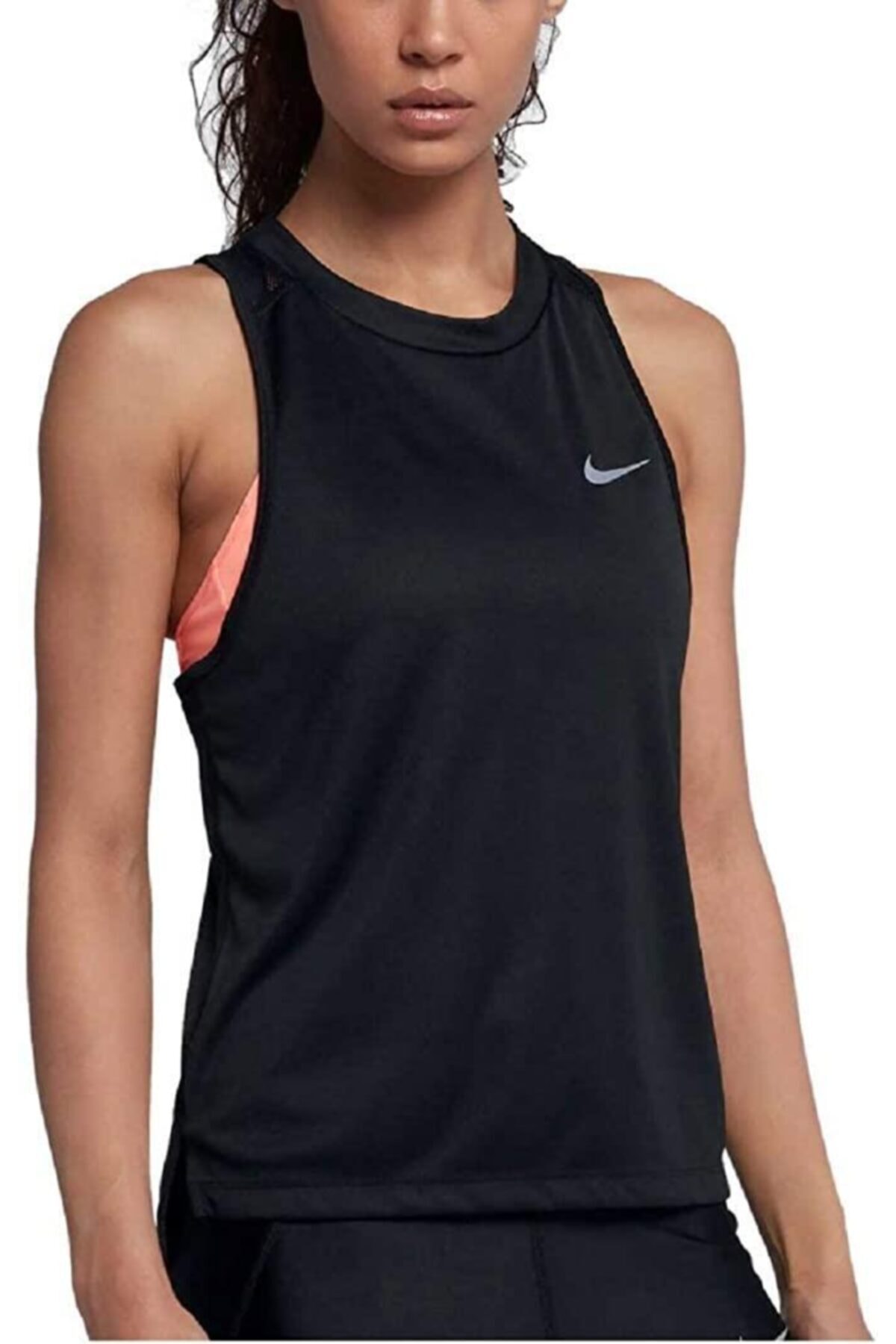 Nike Kadın Atlet Siyah - Dry-fit Miler Running Tank At4210-010