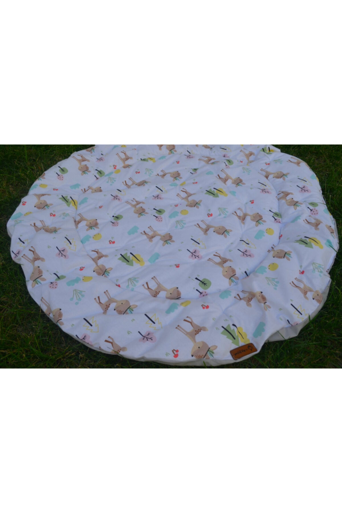 yuİKA BEBEK Özel Tasarım Oyun Matı 120 Cm Çaplı (120 X 120 Cm)