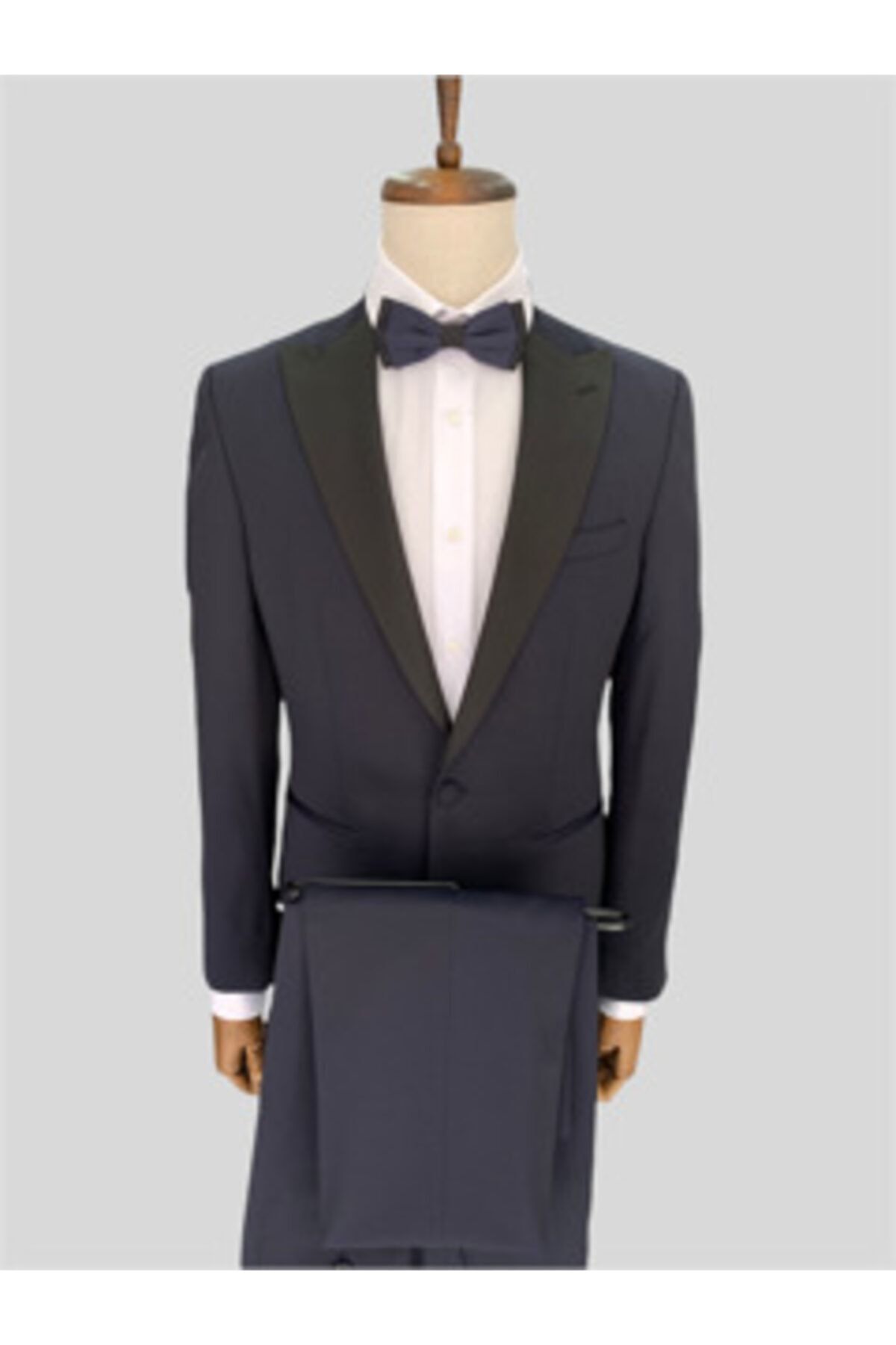 DAVID HECTOR Sivri Yaka Slim Fit Damatlık