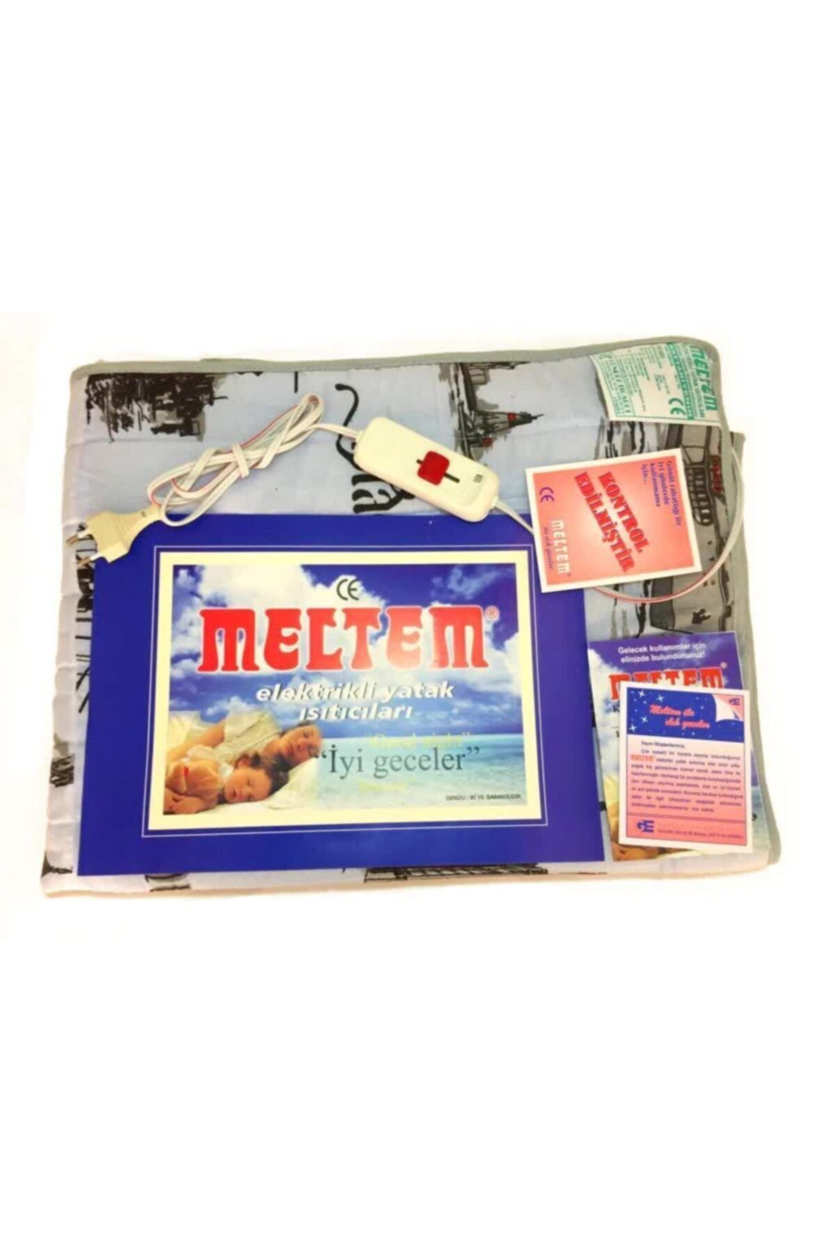 Meltem 90x150 Cm Tek Kişilik Elektrikli Battaniye