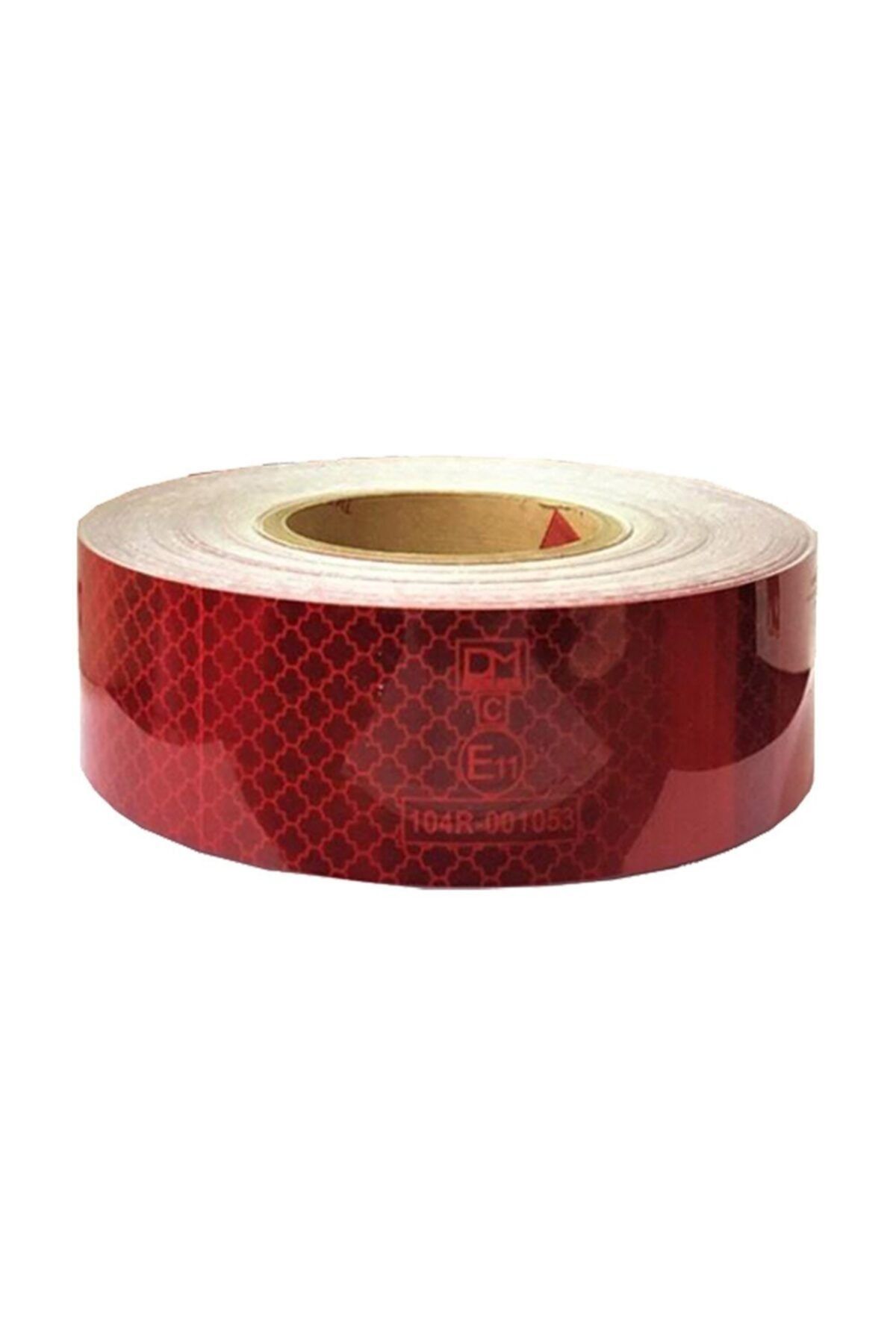 İleri Trafik Kırmızı Reflektif Bant, Tüvtürk Reflektif E11 Sertifikalı 5cm X 46mt