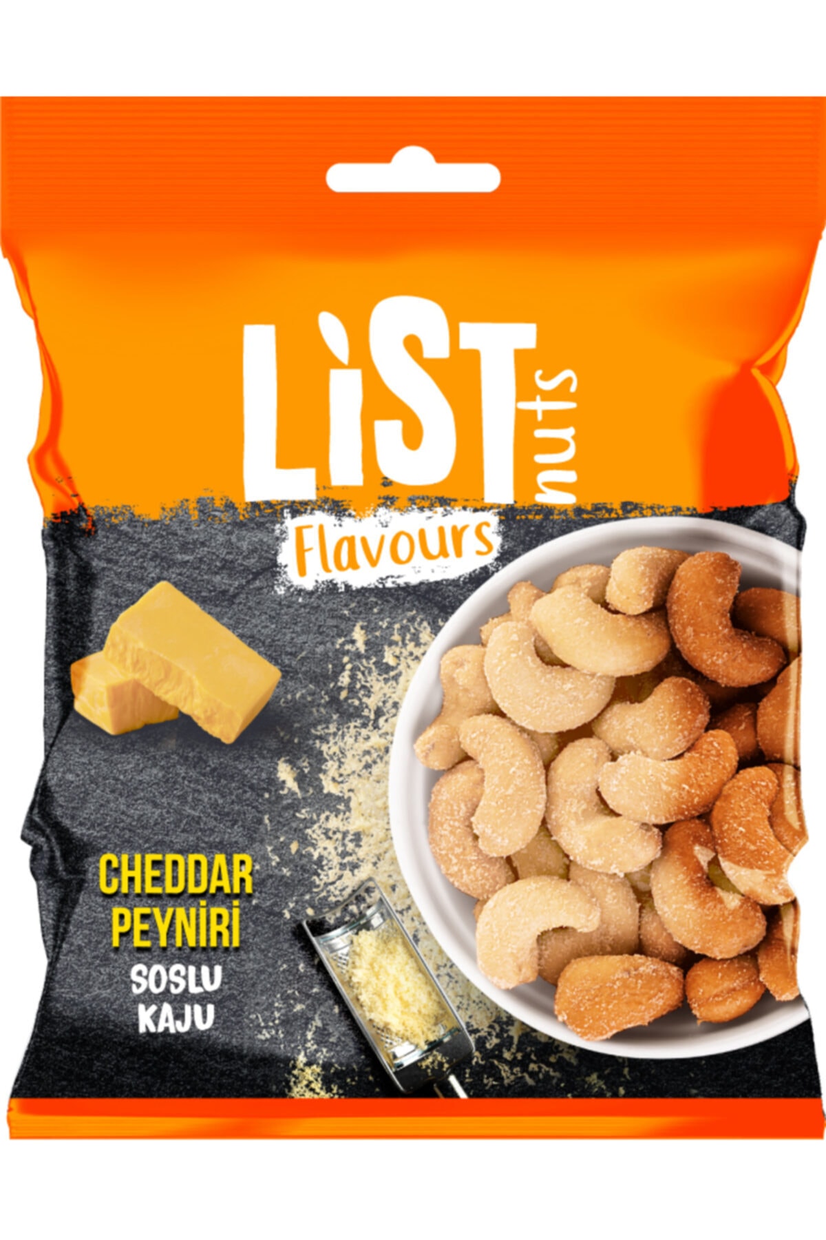 List Flavours Cheddar Peyniri Soslu Kaju 100 G
