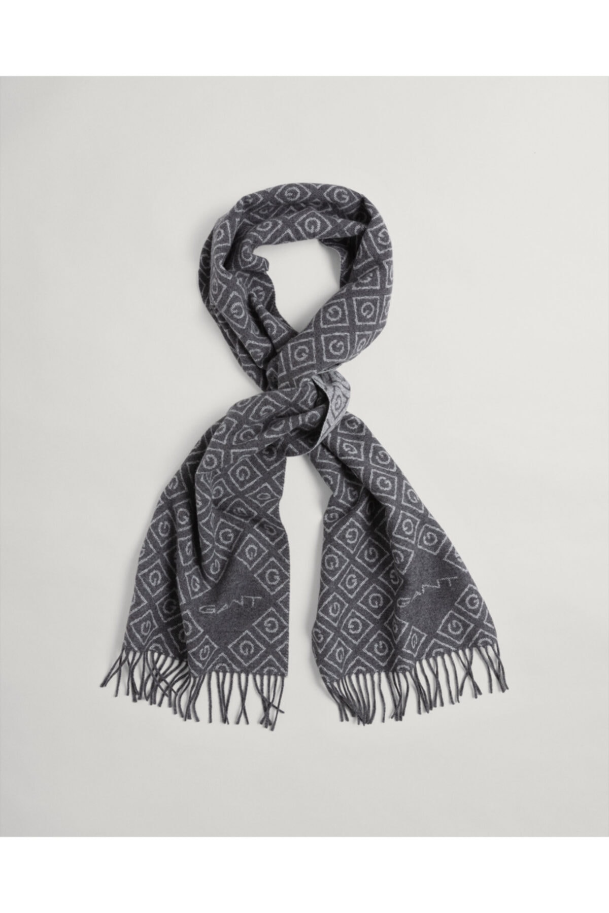 Gant Unisex Gri Atkı