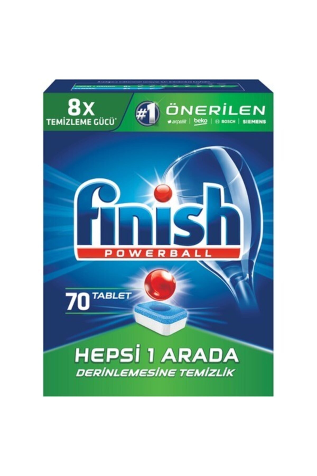 Finish Powerball Hepsi Bir Arada 70 Tablet