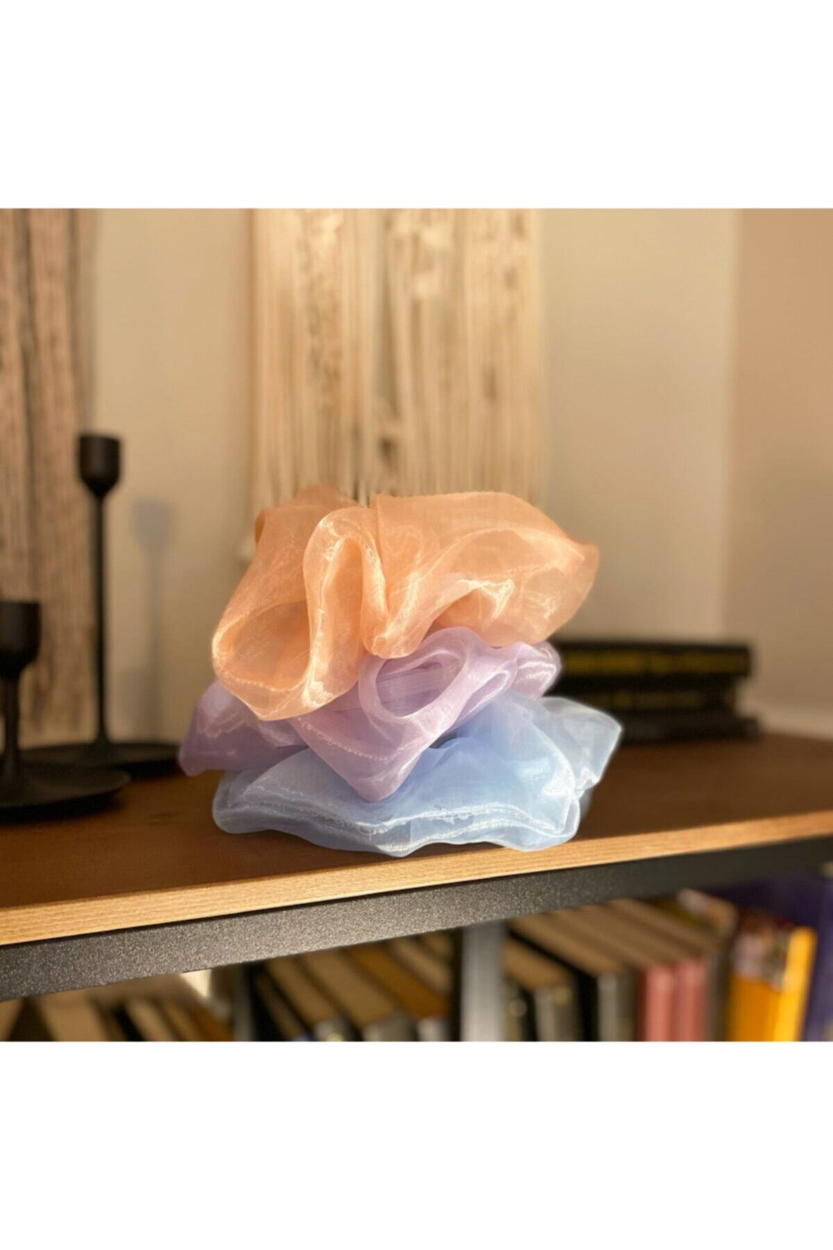 HYPATİA Xl Organze Scrunchie