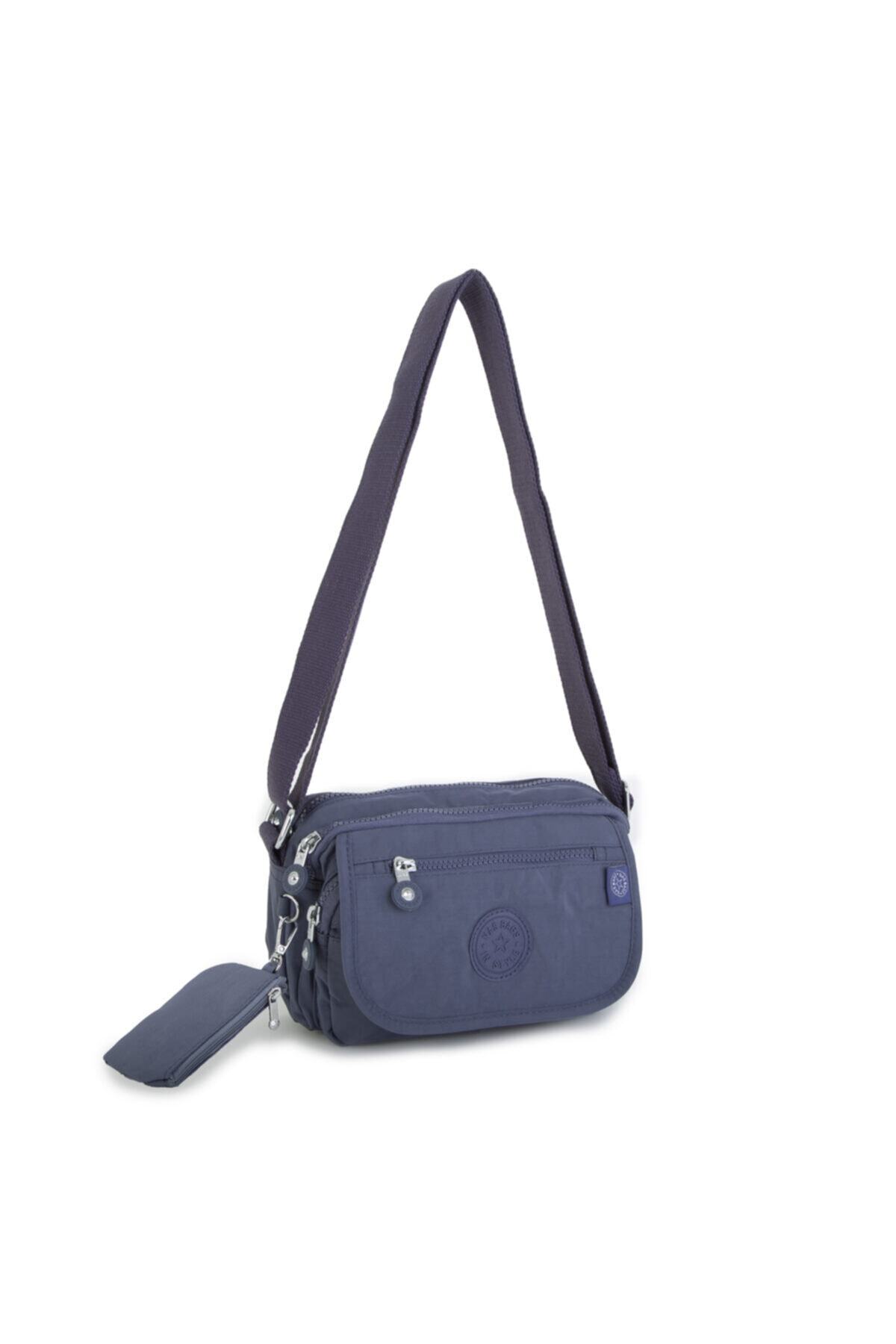 Nas Bag Zararlı Kimyasal Içermeyen Füme Krinkıl Kumaş Su Geçirmez (waterproof) Omuz Çantası