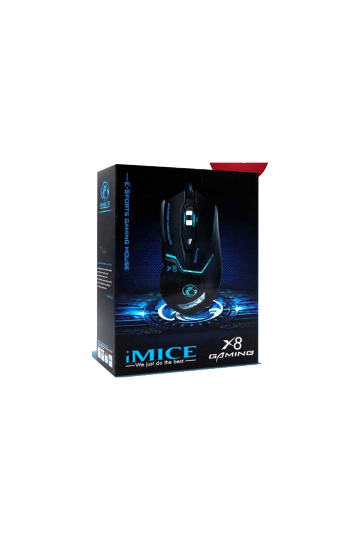 Tk Tech Led Işıklı 1800dpı Oyuncu Mouse