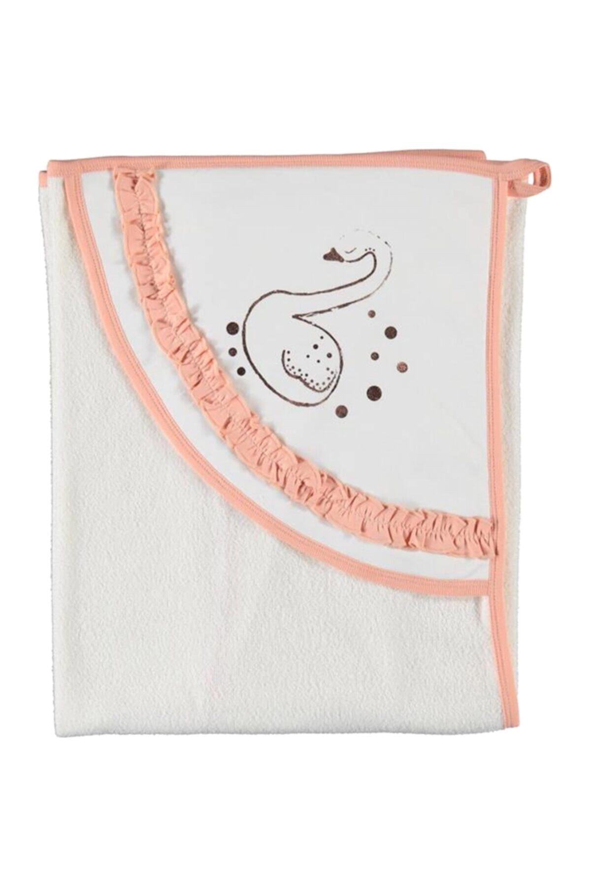 Bibaby Kız Bebek Baskılı Havlu 66292