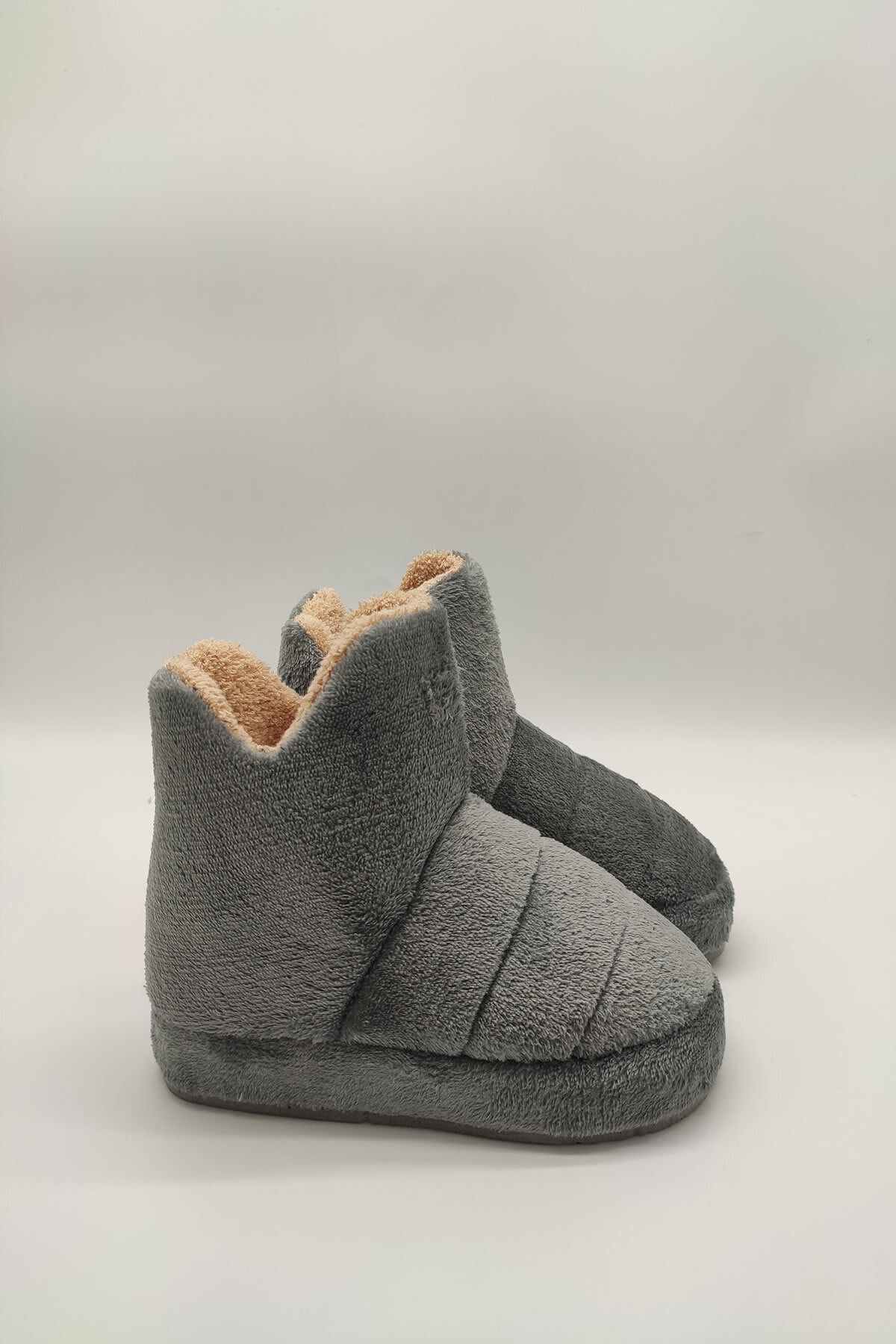 Leon Collection Unisex Panduf Ev Içi Ayakkabısı Yumuşak Taban