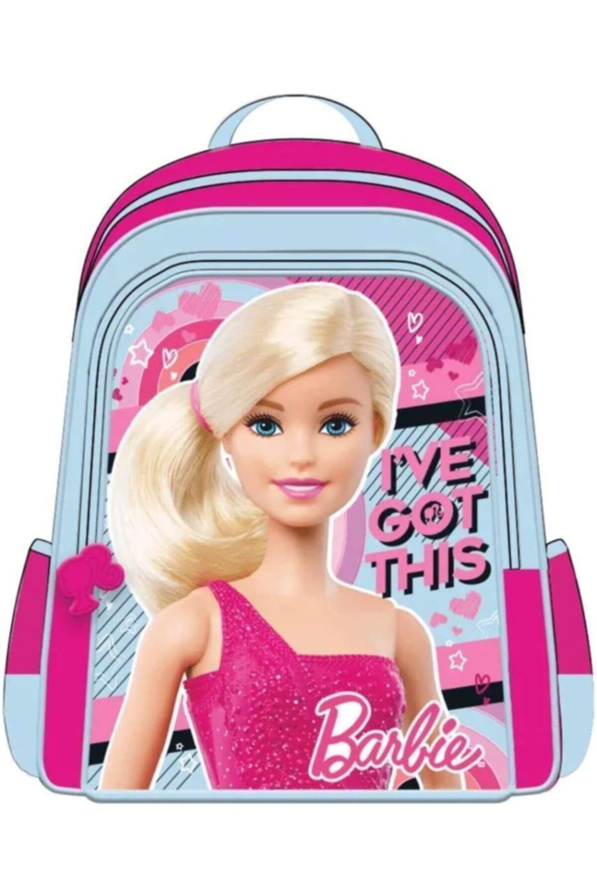 Barbie Lisanslı 2 Ana Bölmeli Sırt Çantası 5652