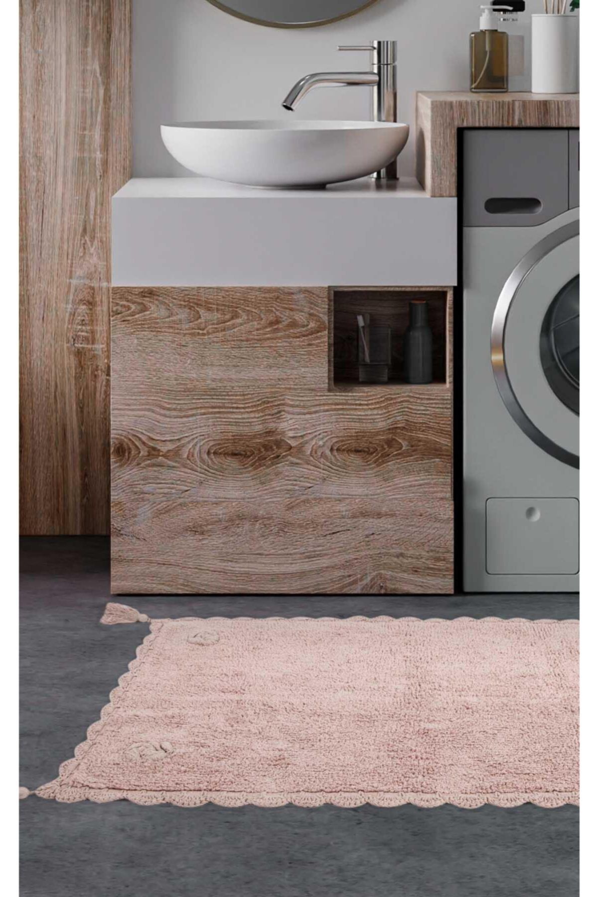 İrya Calla Banyo Paspası Rose 40x60+60x90
