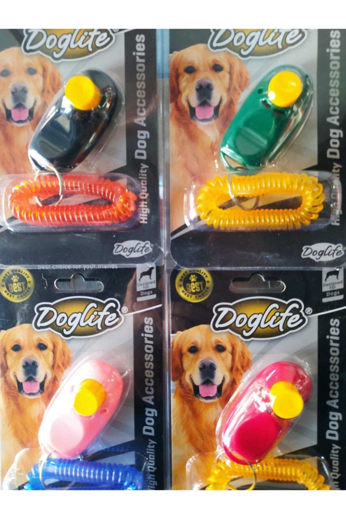 Doglife Köpek Eğitim Clicker.yüksek Ses Ve Bileklikli (6x4cm)