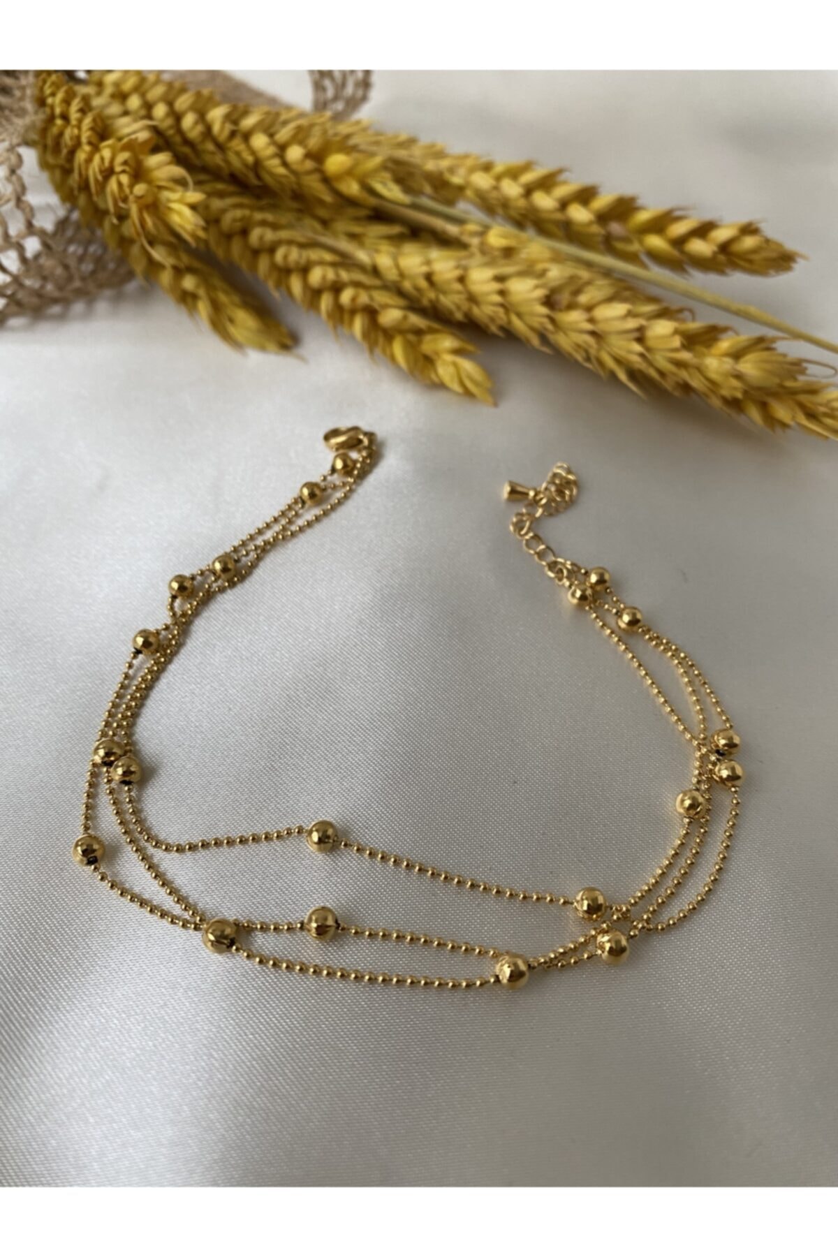 Boon Bijuteri Üçlü Çelik Halhal