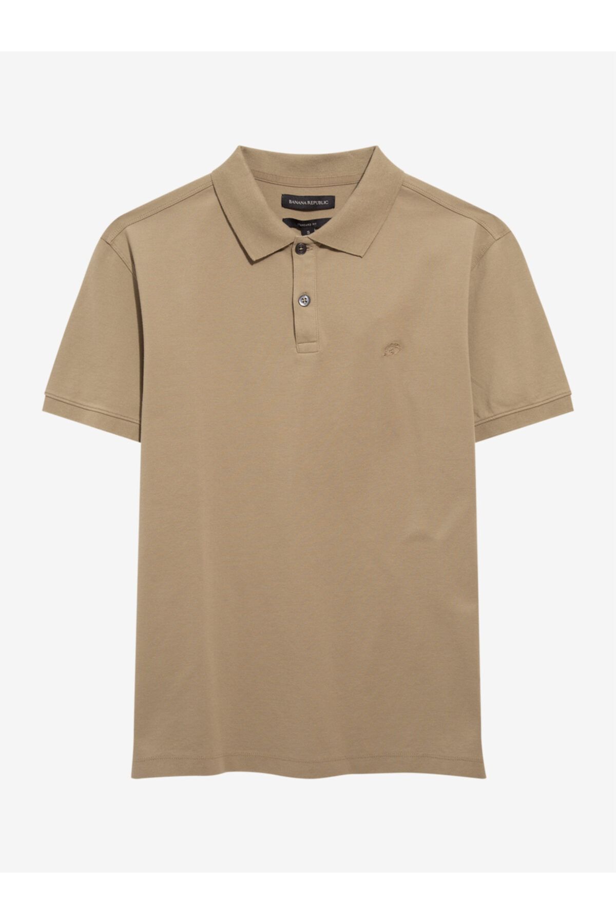 Banana Republic Erkek Bej Pique Polo Yaka T-shirt
