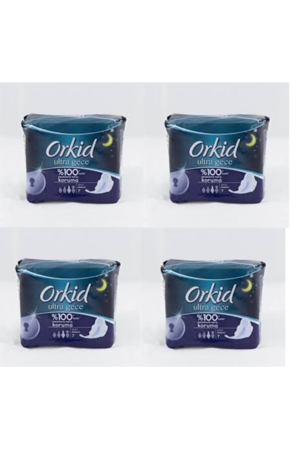 Orkid Ultra Gece 7 Adet X 4 Paket