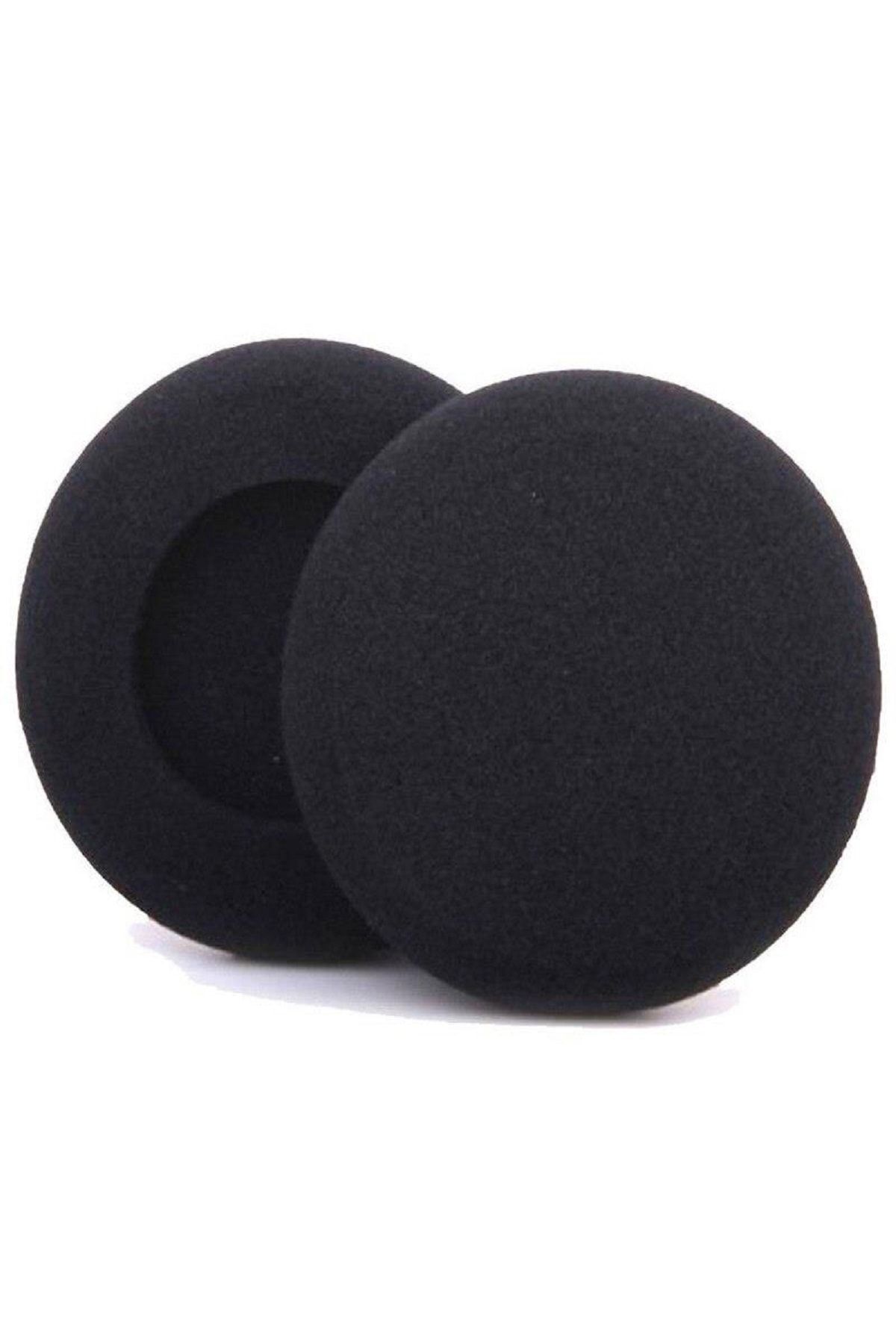 Schulzz 2 Çift Kulaklık Süngeri - Kulaklık Pedi 6 Cm Mp3 Mp4 Yedek Kulaklık Yastığı Sünger