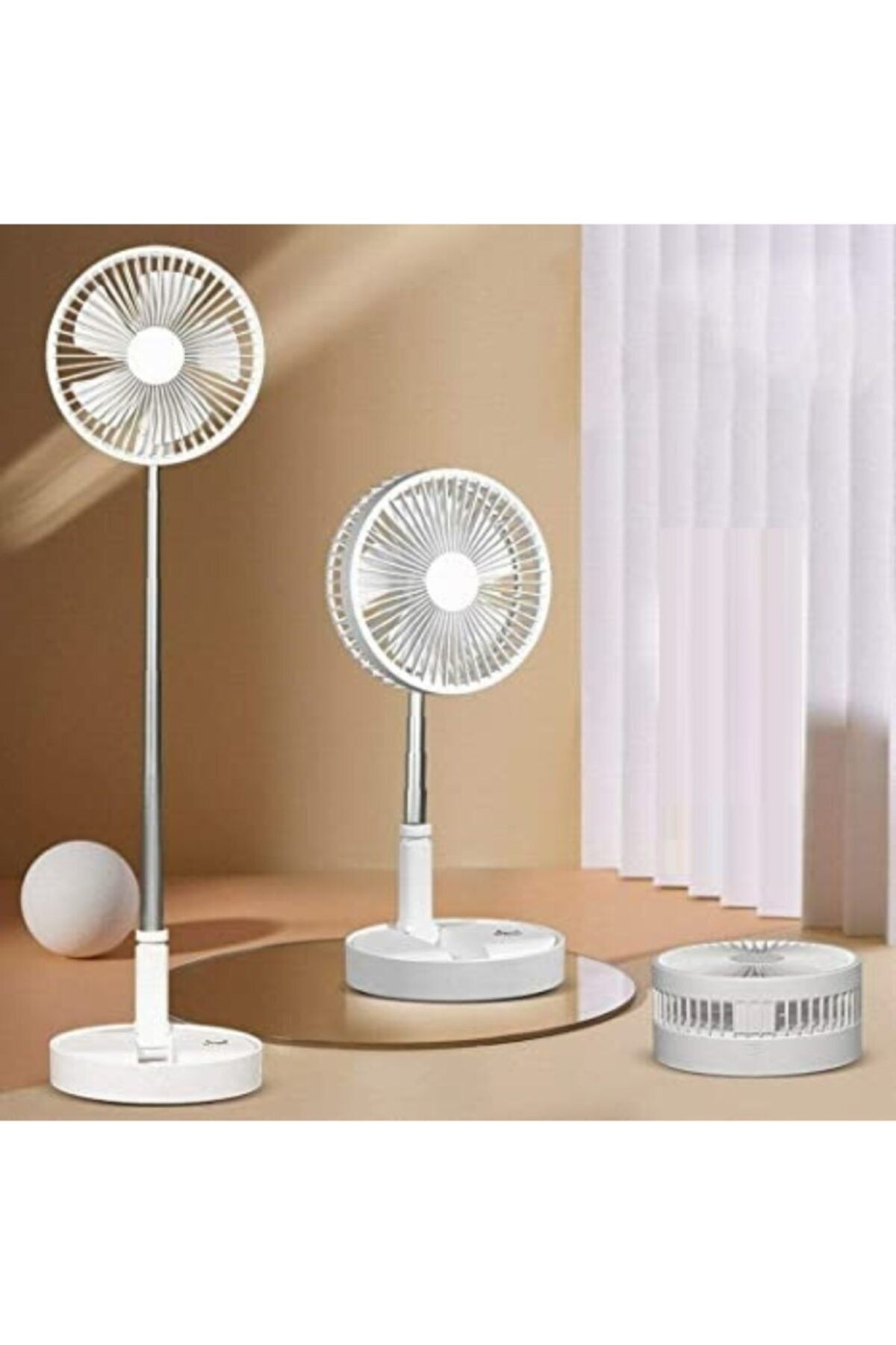 Ankaflex Fan 4 Hız Usb Şarj Edilebilir Mini Soğutma Vantilatörü
