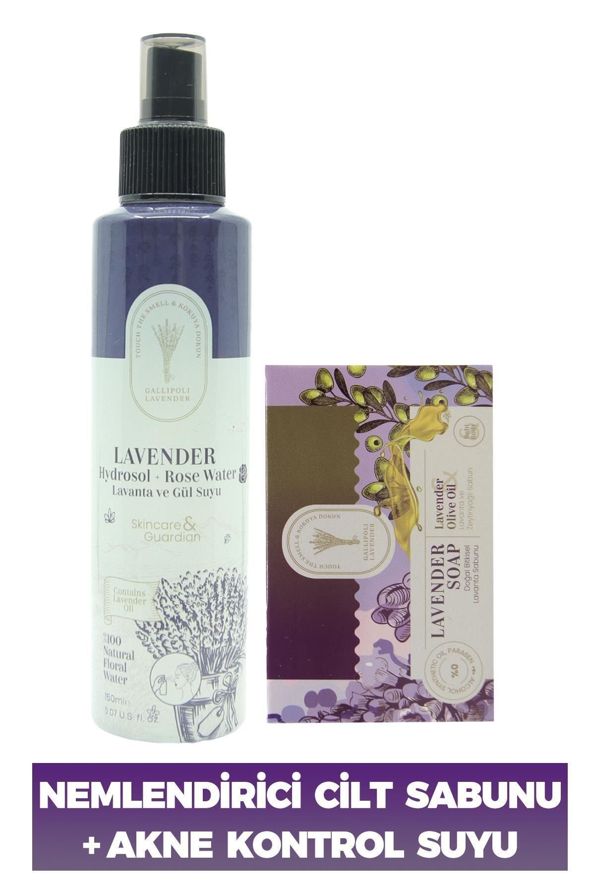 Dr. Lavender %100 Bitkisel Gül Ve Lavanta Hidrosolü 150 Ml + Zeytin Yağ Ve Lavanta Özlü Cilt Sabunu