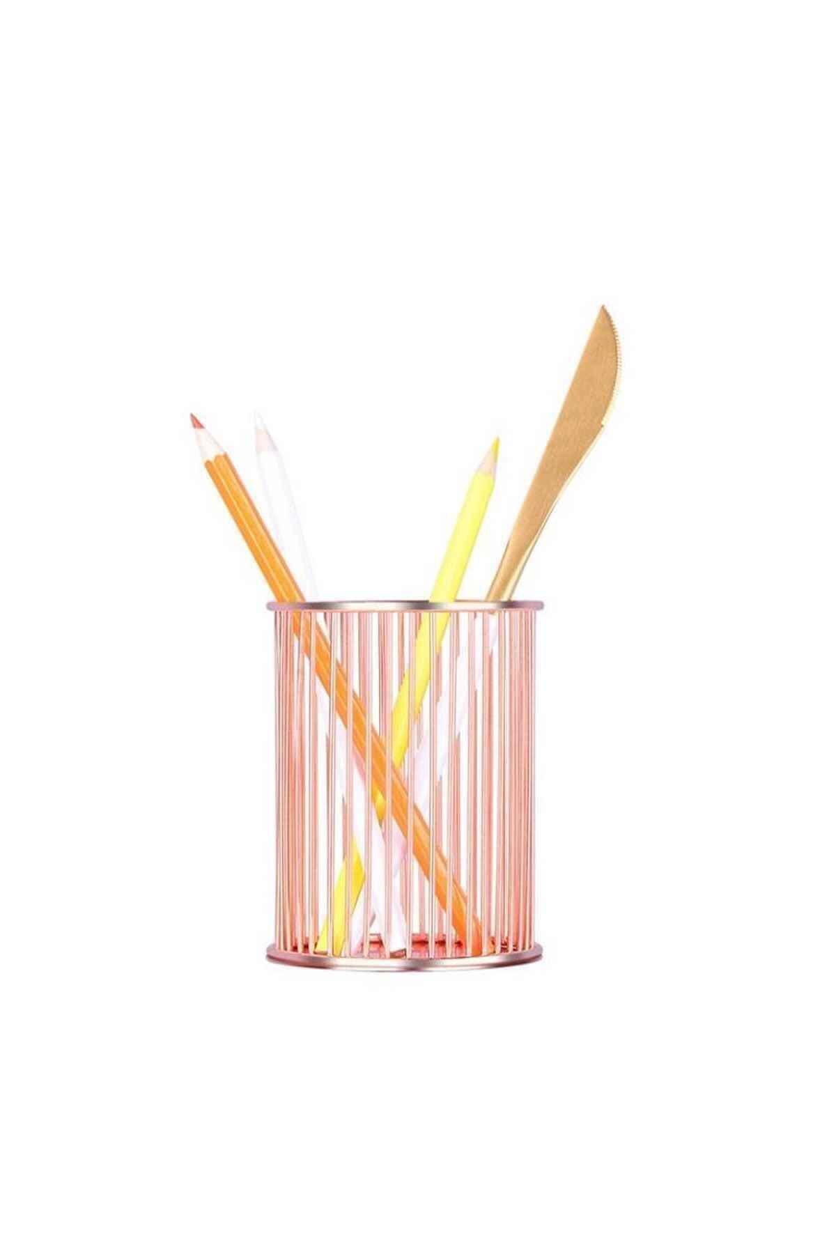 Miniminti Rose Gold Metal Şelale Kalemlik