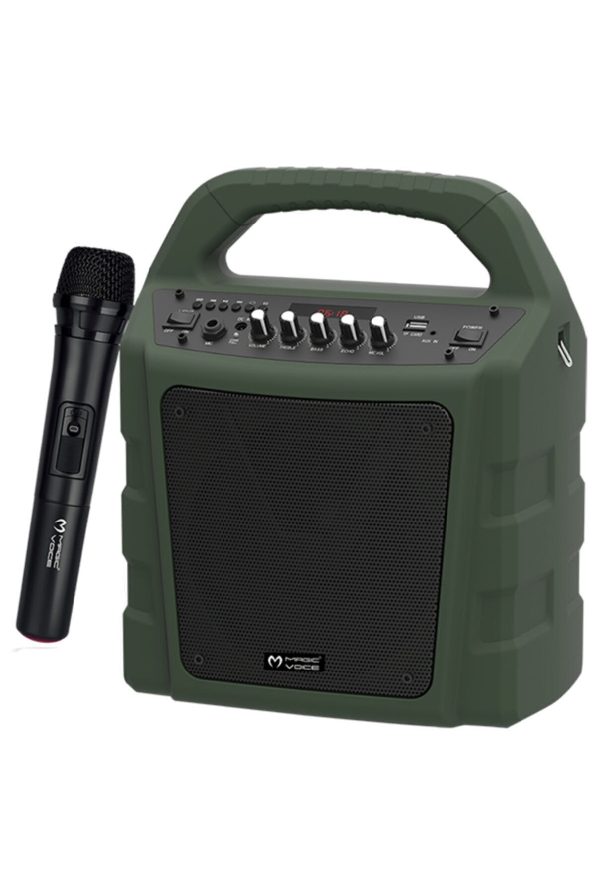 Powermaster Magıcvoıce Mv-10175ae Kablosuz El Mik-eko- Usb*sd*bt/taşınabilir Seyyar Anfi