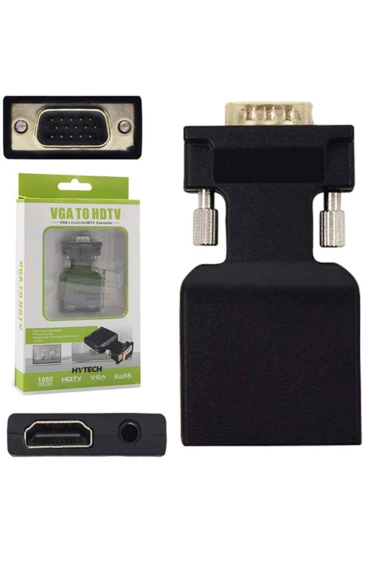 Hytech Hy-vgh30 Vga To Hdmı Çevirici