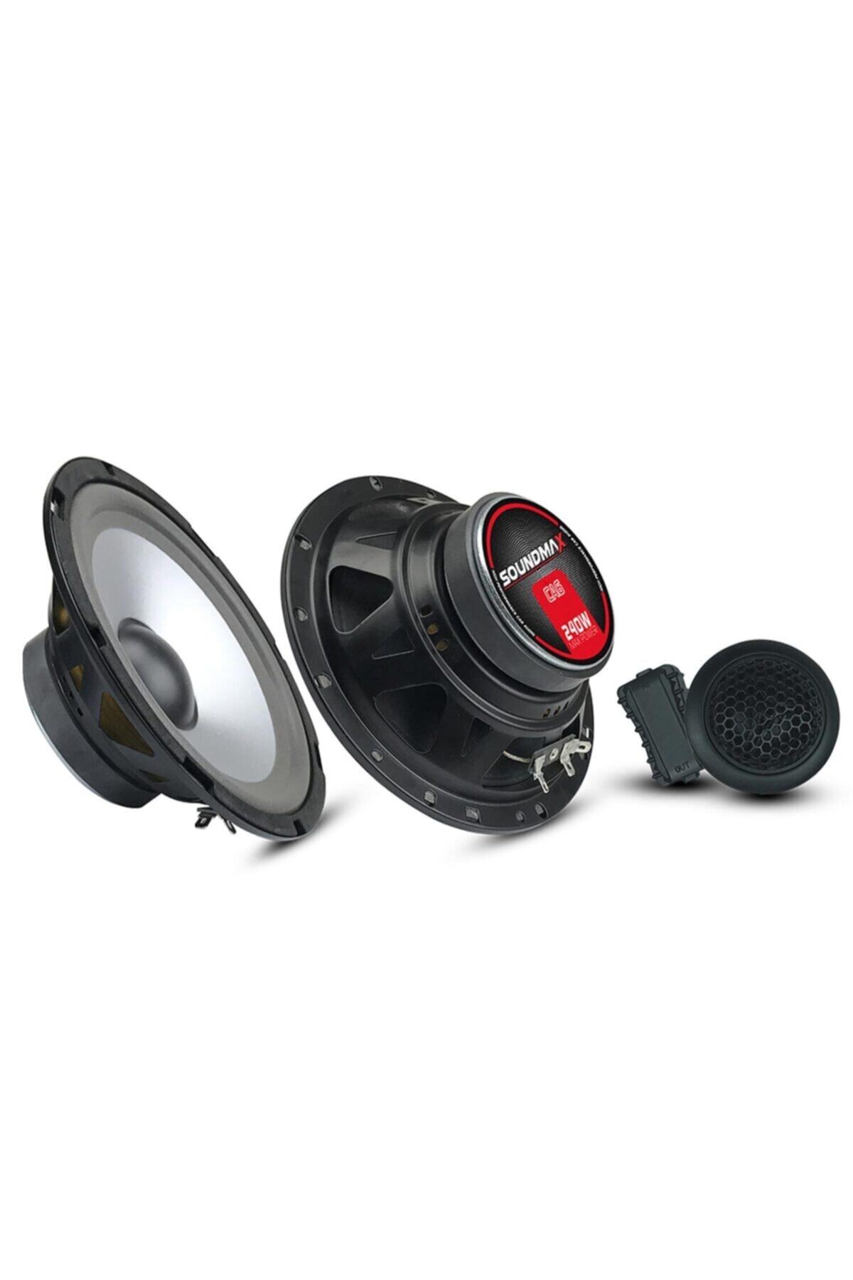Soundmax Oto Mıdrange Component 16cm 240w Pro 2 Adet Sx-ca6